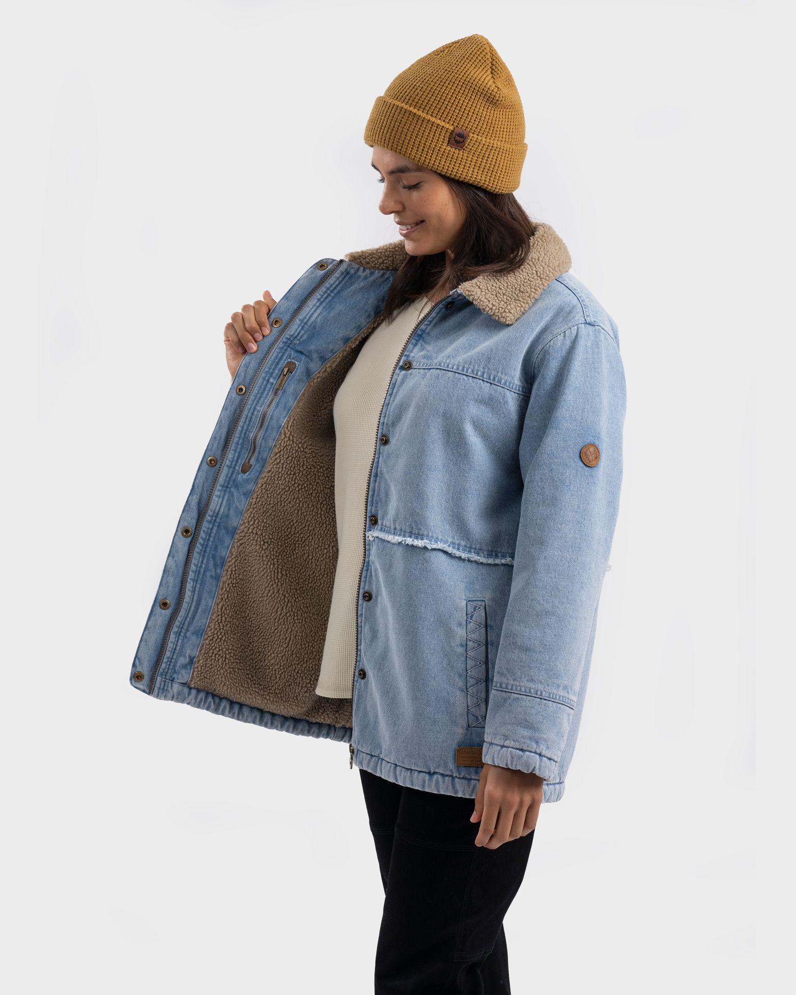 Chaqueta Denim Togrim Mujer Light Blue Gnomo-3