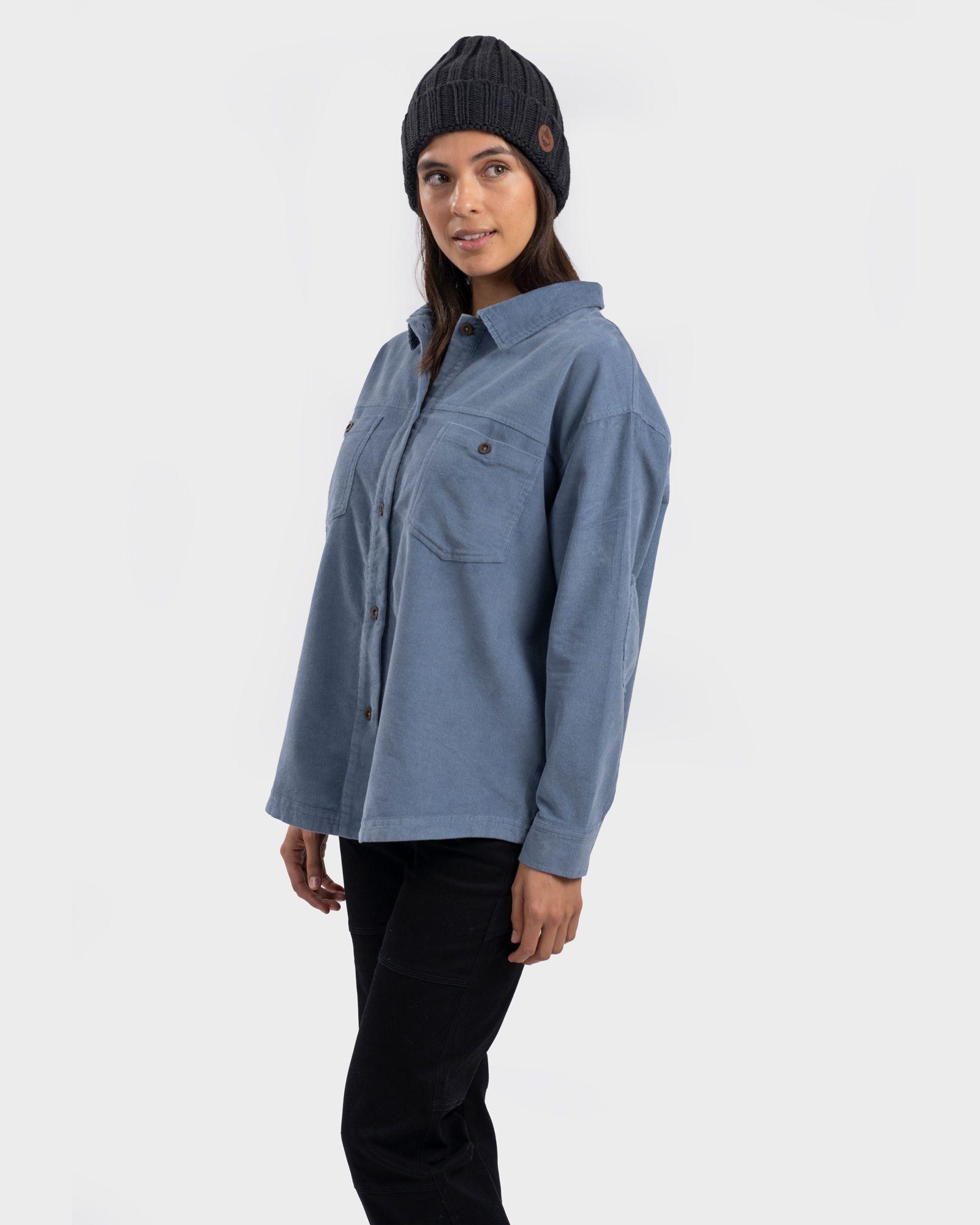 SobreCamisa Cotelé Humidil Mujer Indigo Gnomo-0