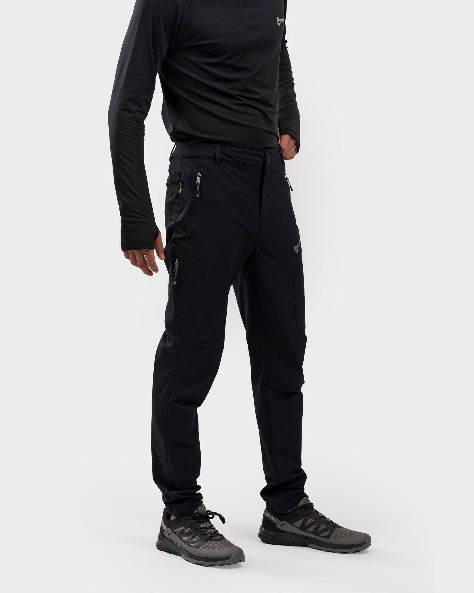 Pantalón Trekner Hombre Black Gnomo-0
