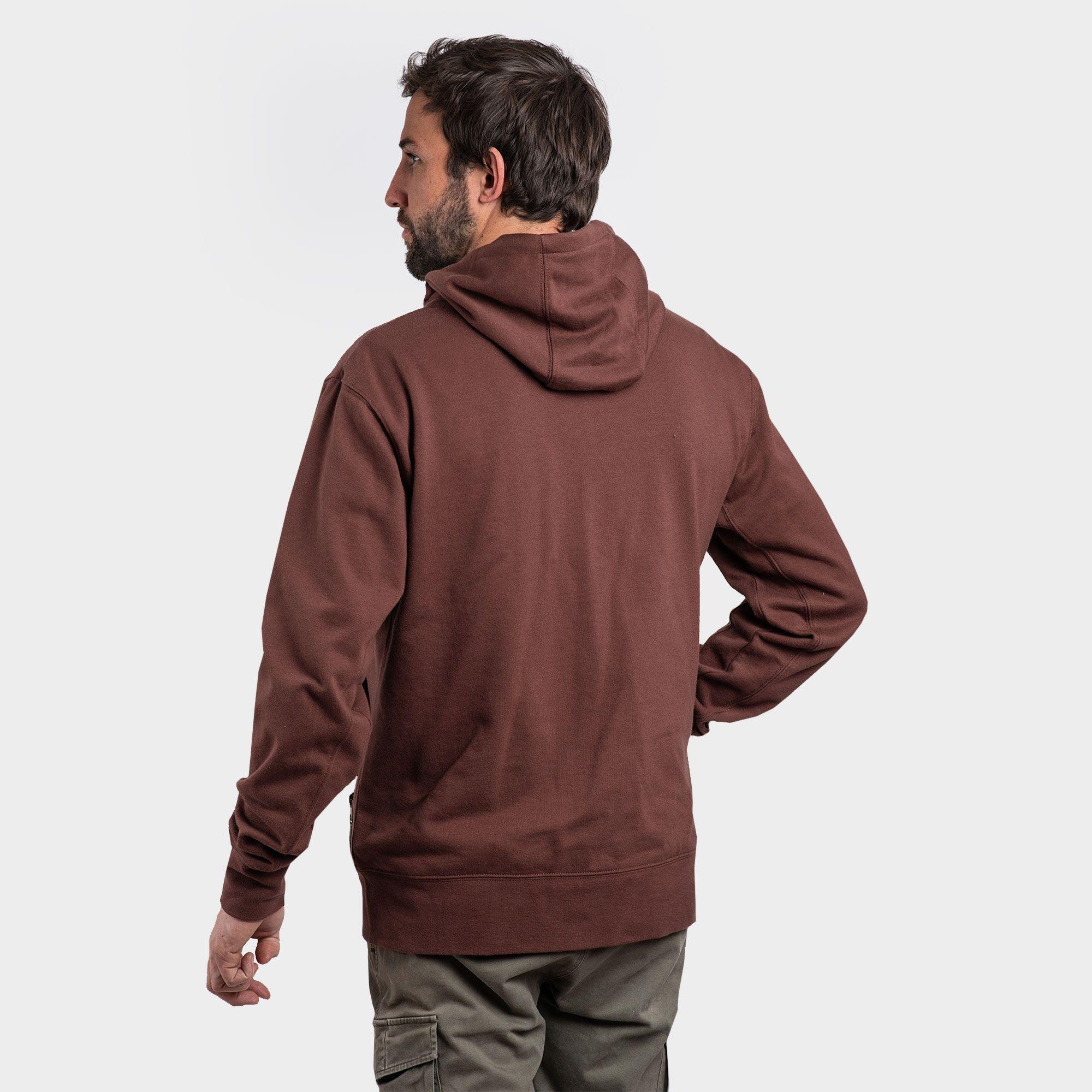 Poleron Hoodie Mamek Hombre Bordeaux Gnomo-1
