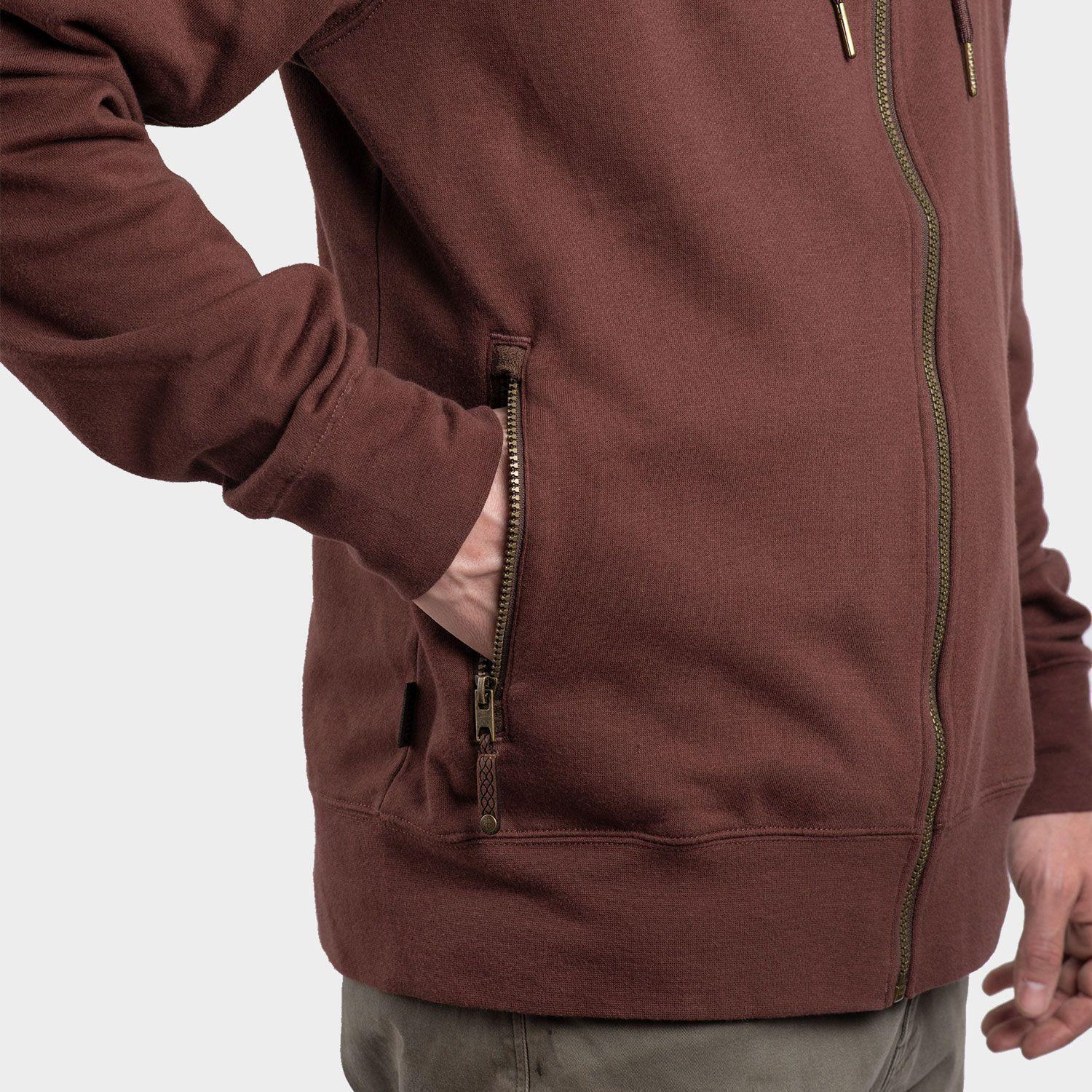 Poleron Hoodie Mamek Hombre Bordeaux Gnomo-2