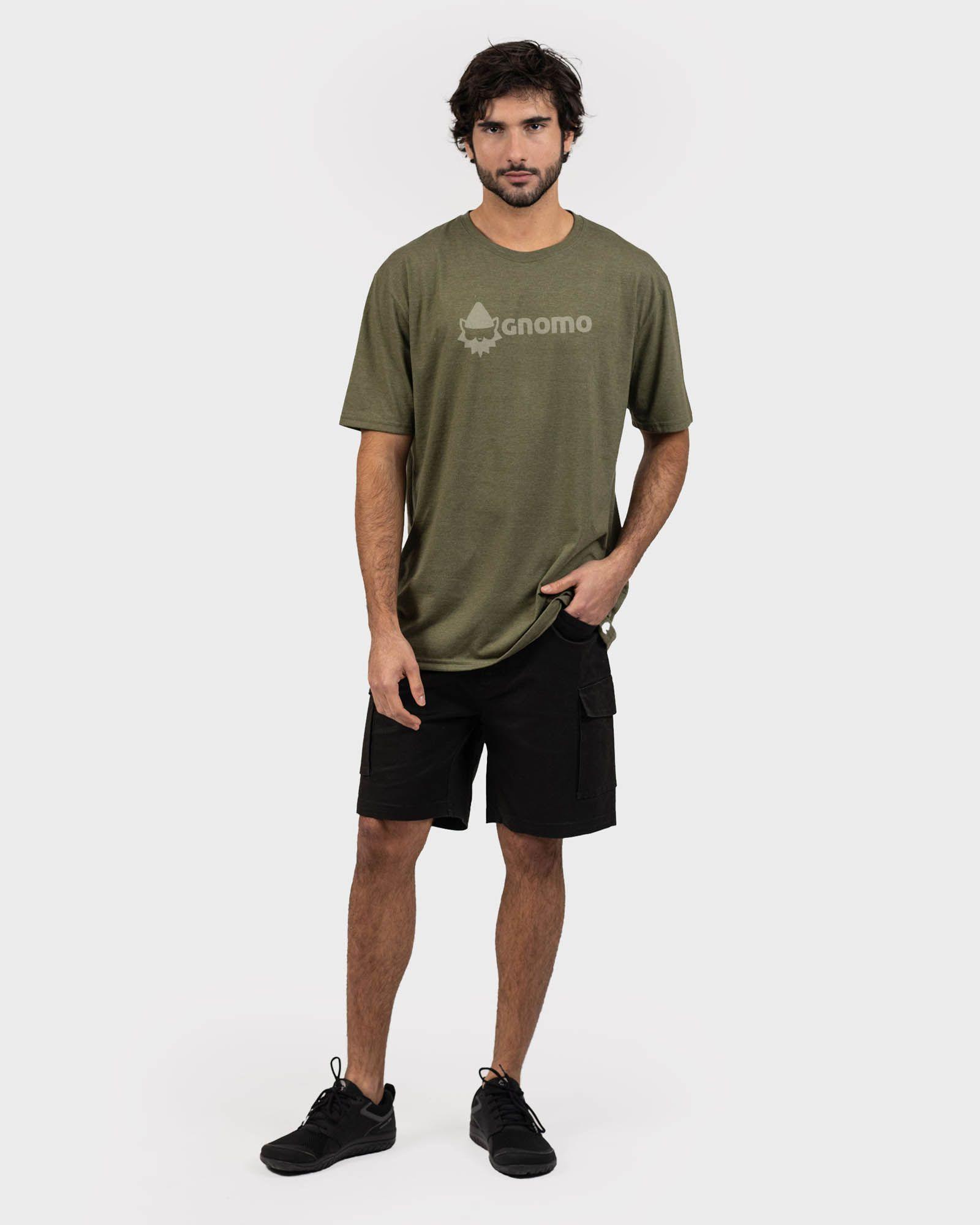 Polera Eco F-10 Hombre Stone Green Gnomo-0