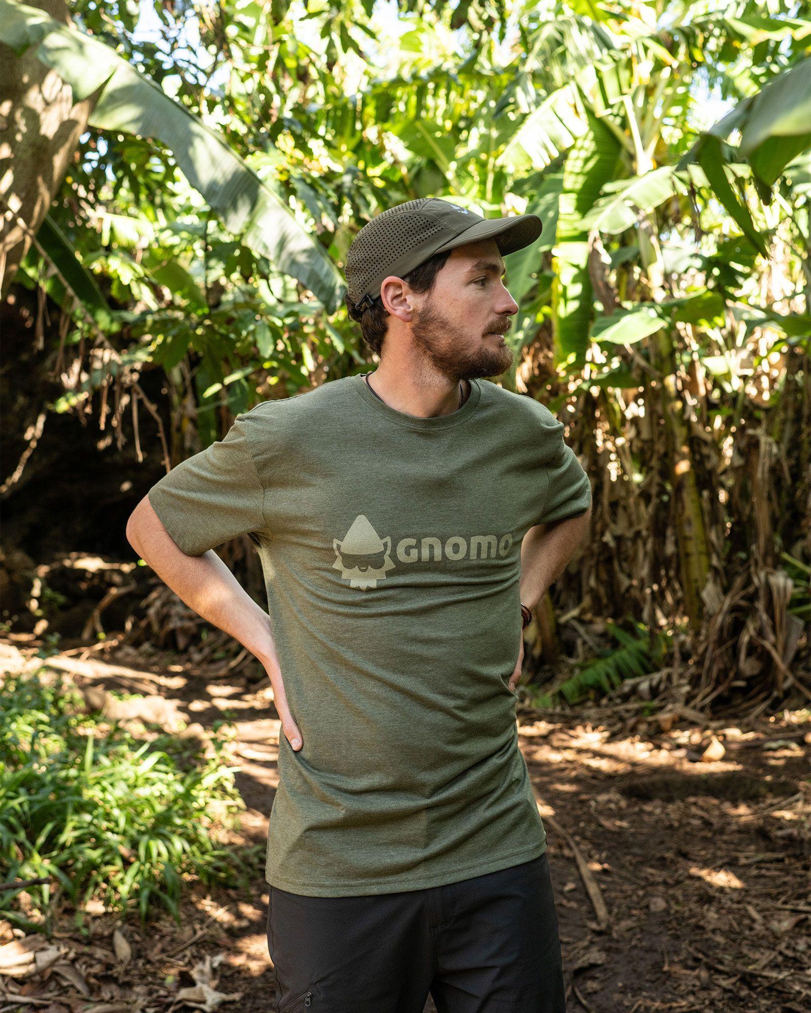 Polera Eco F-10 Hombre Stone Green Gnomo-1