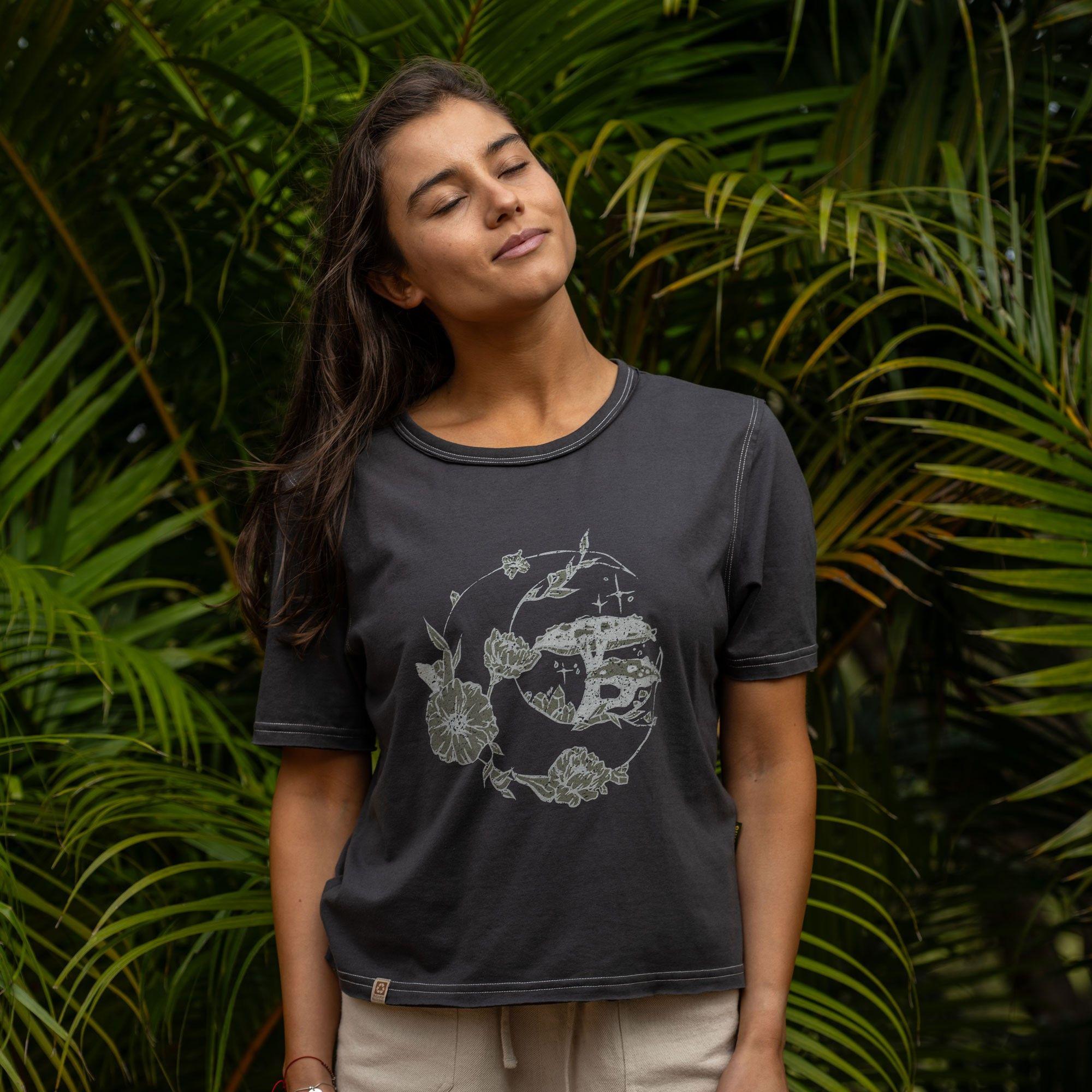 Polera Eco F-12 Mujer Graphite Gnomo-4