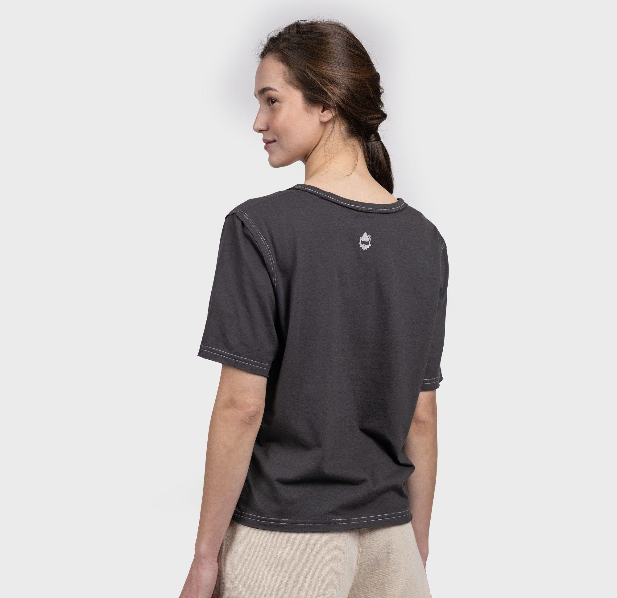Polera Eco F-12 Mujer Graphite Gnomo-2
