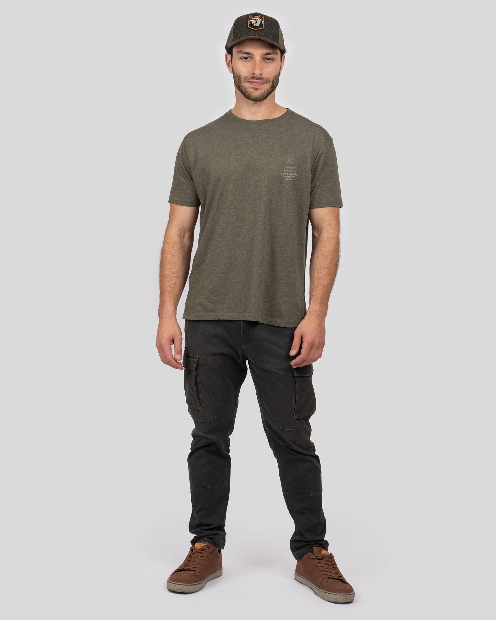 Polera Eco P-9 Hombre Green Gnomo-0