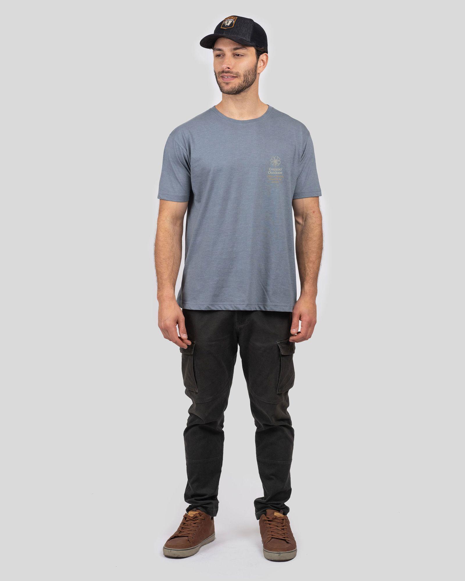 Polera Eco P-9 Hombre Indigo Gnomo-0