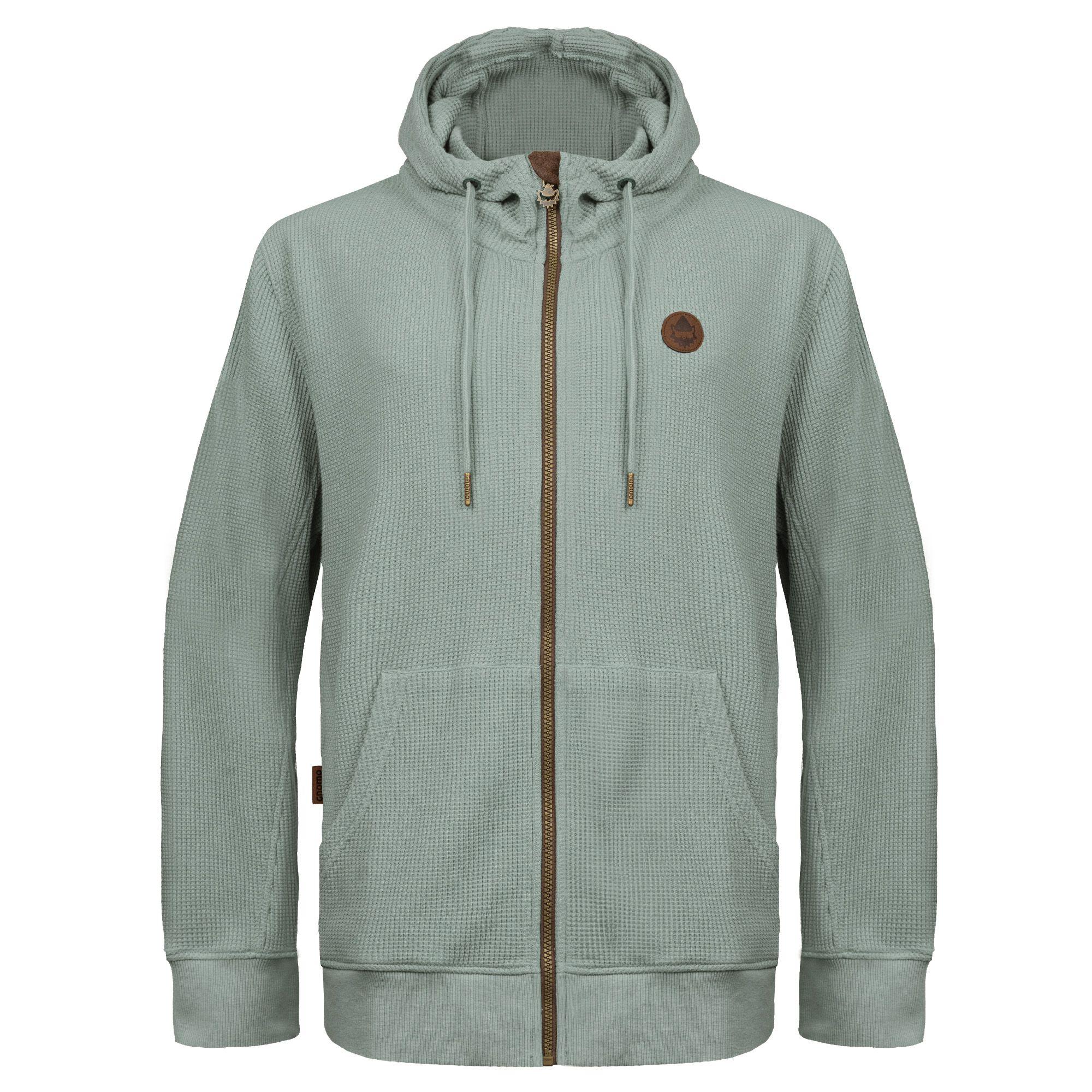 Poleron Hoodie Eco Paolok Hombre LightGreen Gnomo-3