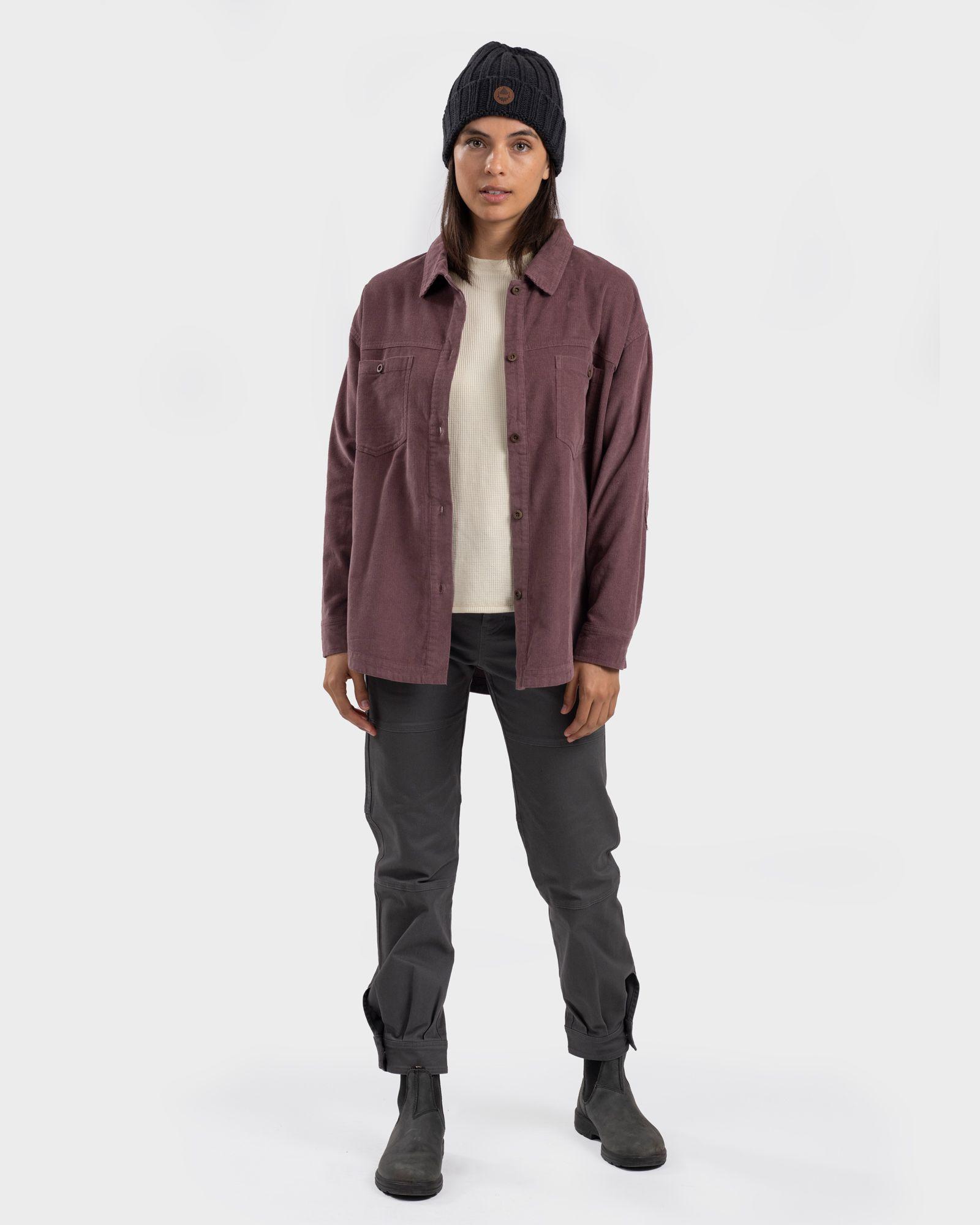 SobreCamisa Cotelé Humidil Mujer Bordeaux Gnomo-0