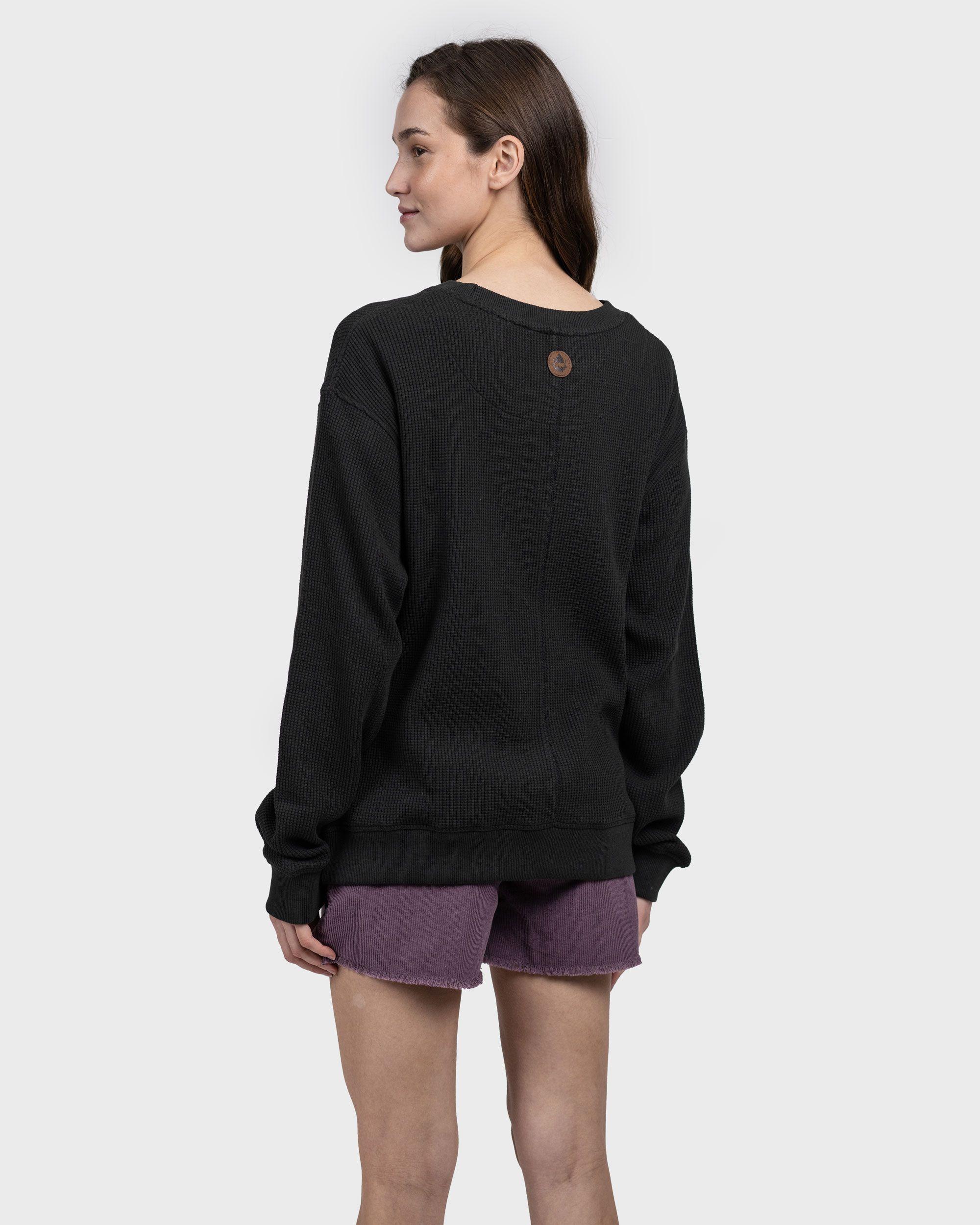 Poleron Eco Gelbin Mujer Black Gnomo-3