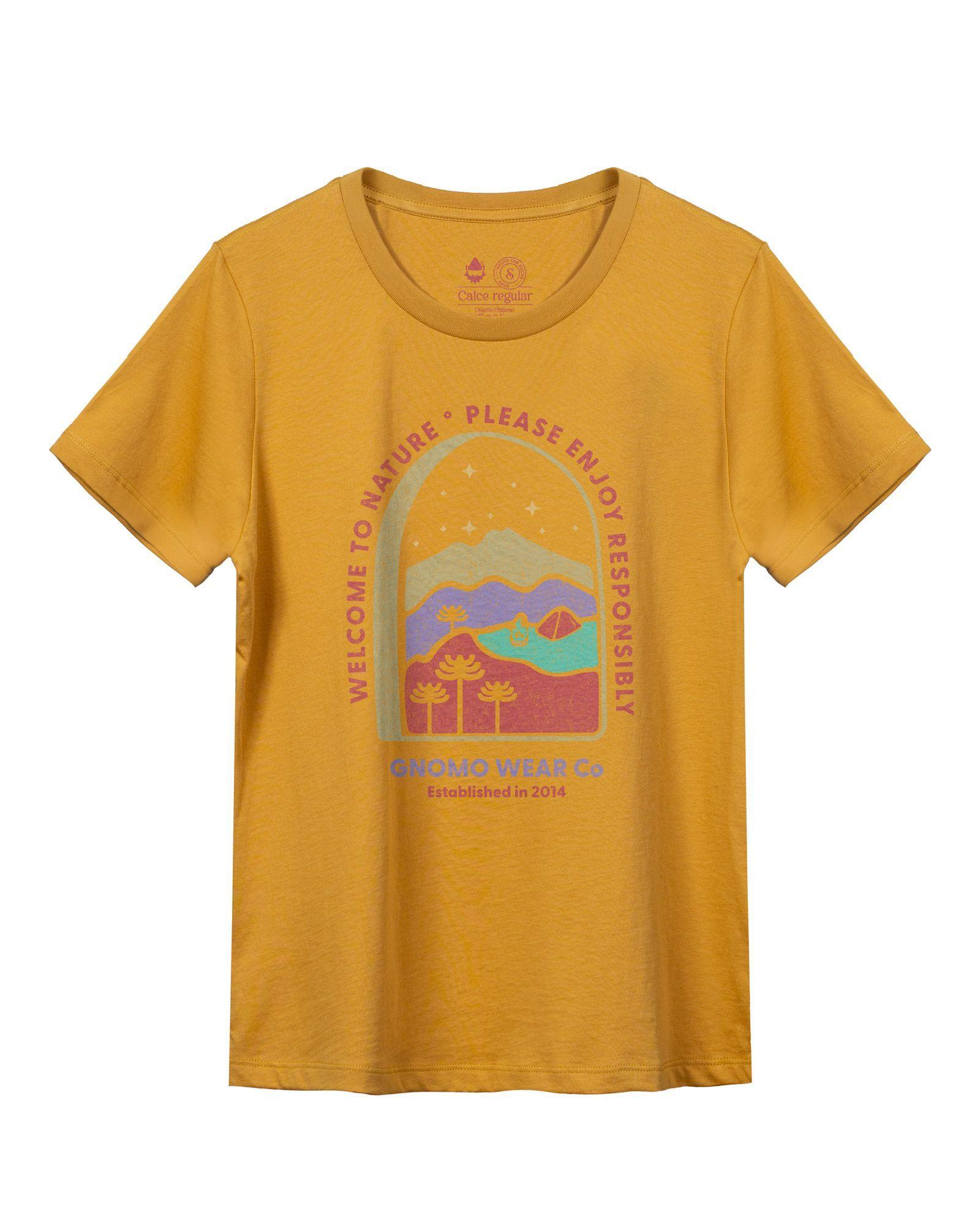 Polera Algodón Orgánico F-16 Mujer Gnomo-2