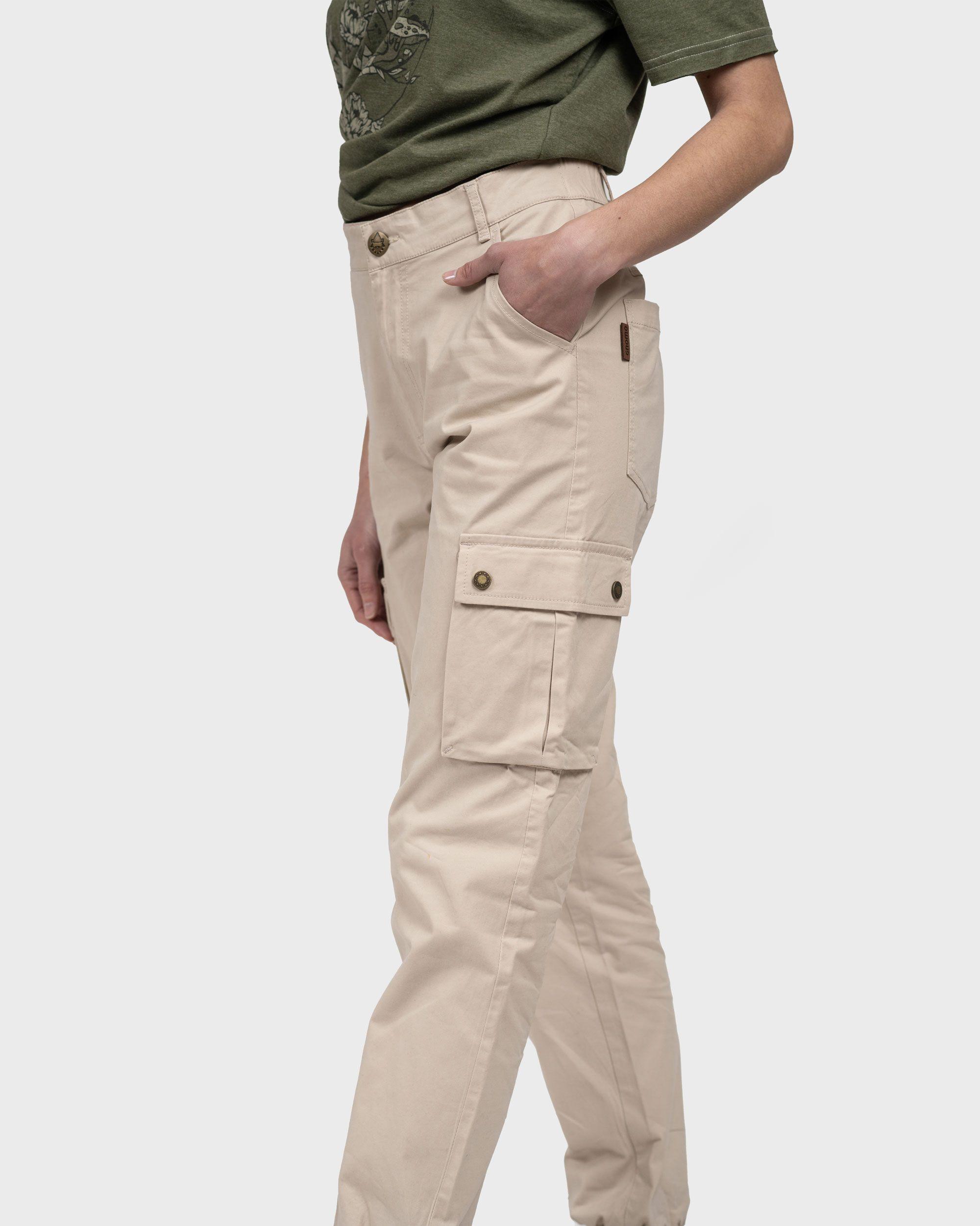 Pantalón Jorgork Mujer Beige Gnomo-2
