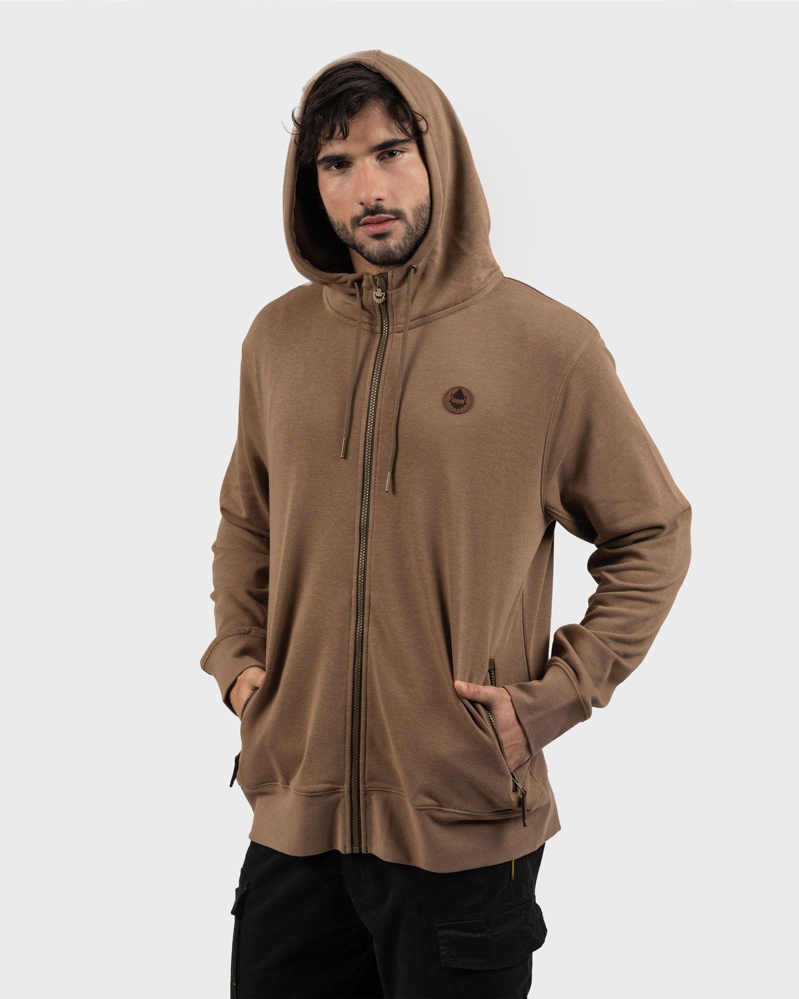Poleron Hoodie Mamek Brown Hombre Gnomo-1