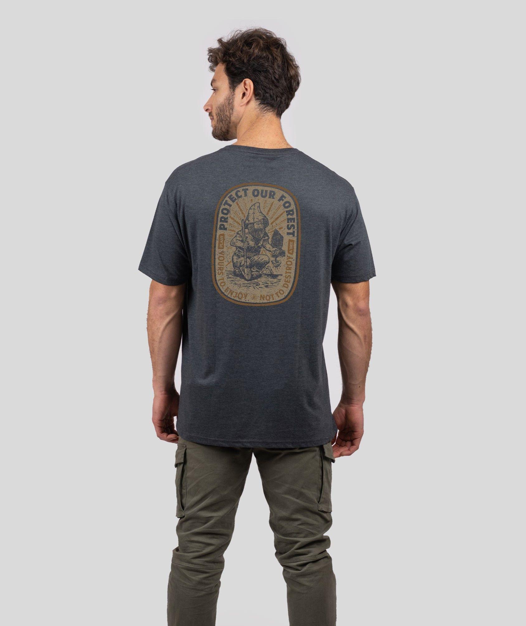 Polera B-1 Charcoal Hombre Gnomo-1