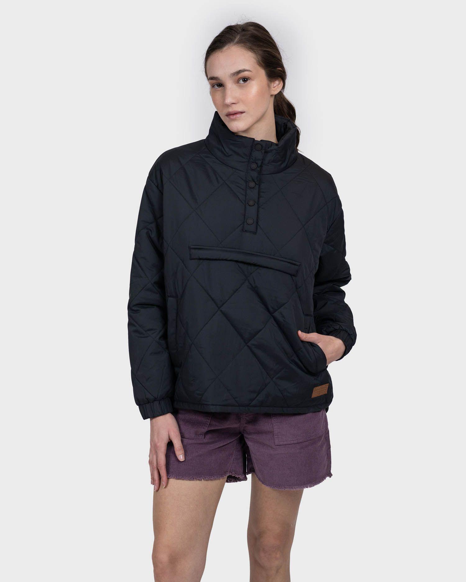 Chaqueta Pullover Eco Carlak Mujer Black Gnomo-1