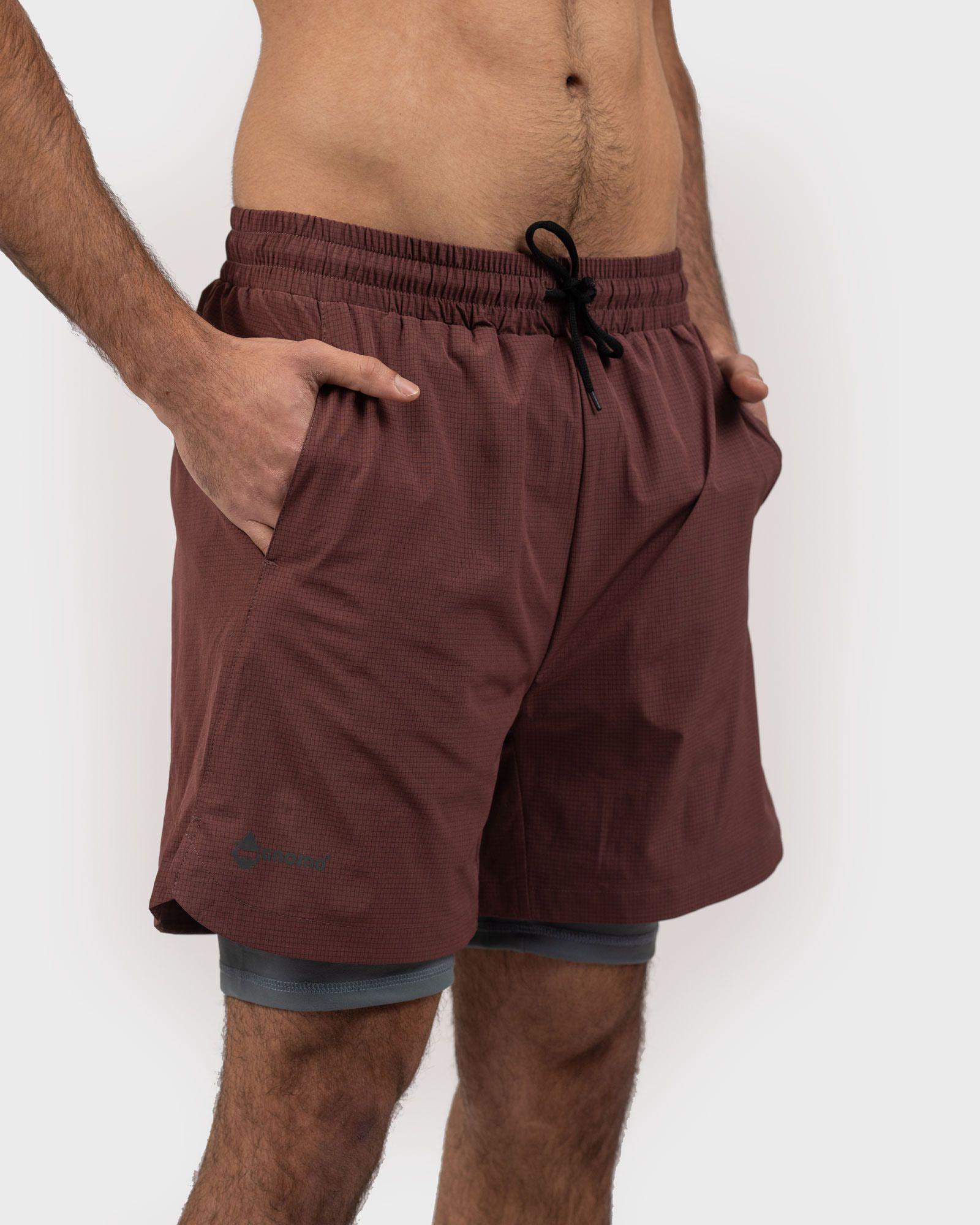 Short Womber Hombre Bordeaux Gnomo-0