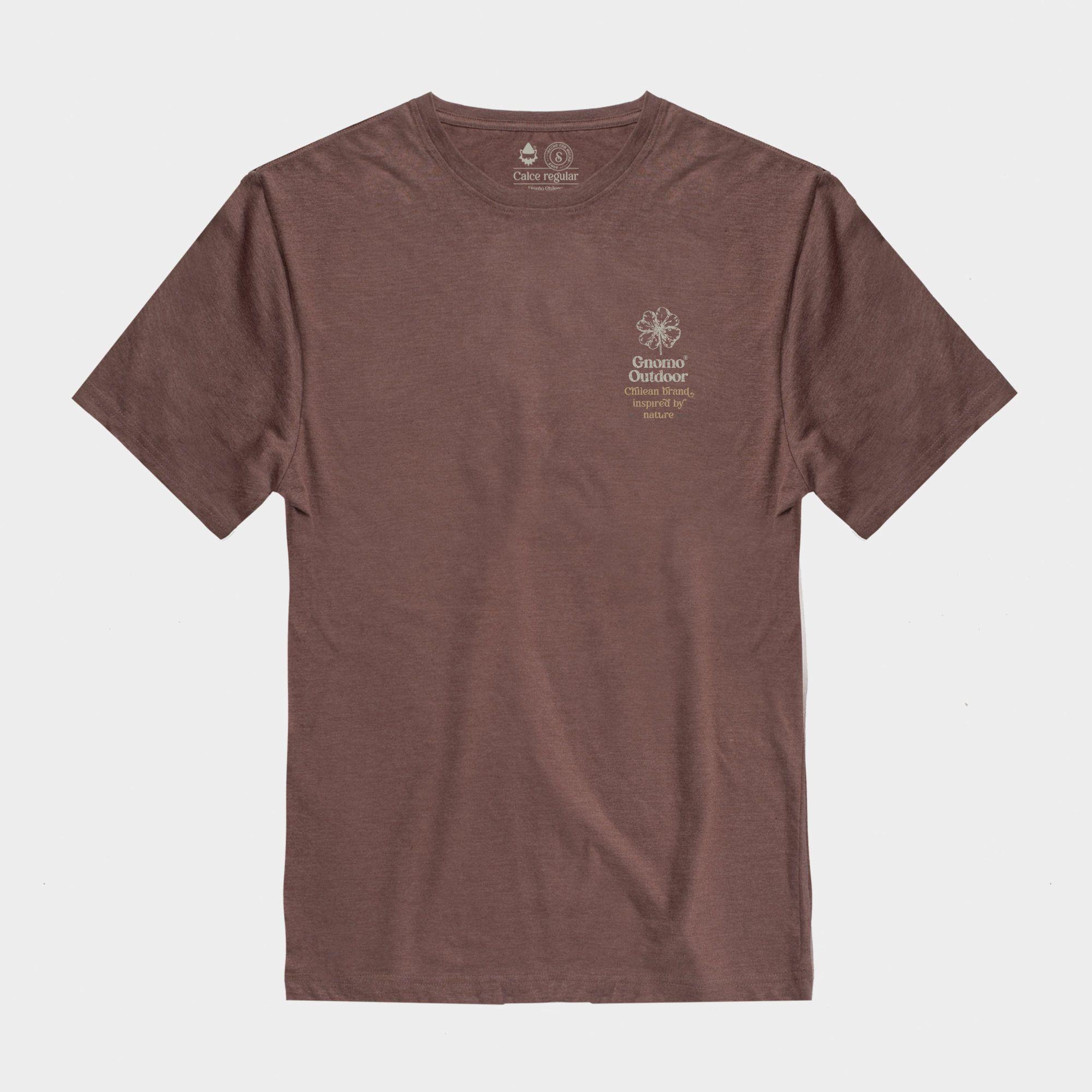 Polera Eco P-9 Hombre Terracota Gnomo-1