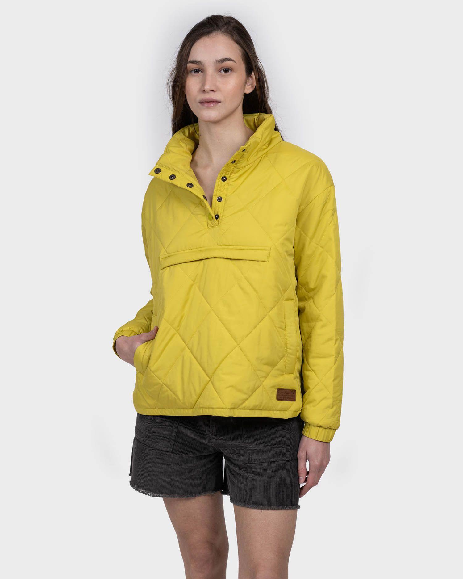Chaqueta Pullover Eco Carlak Mujer Yellow Gnomo-1