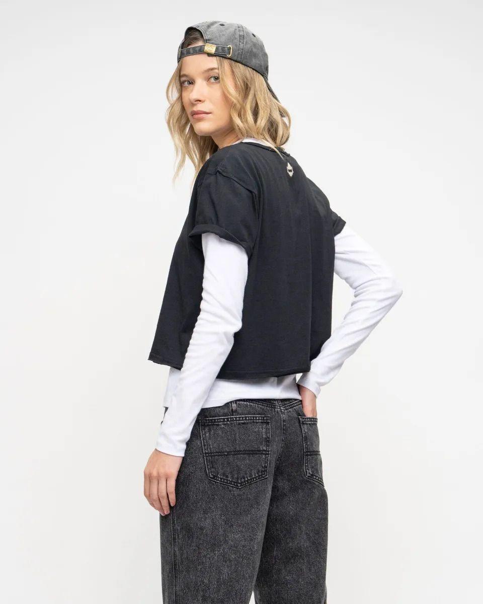 Polera Algodón F-22 Mujer Gnomo-1