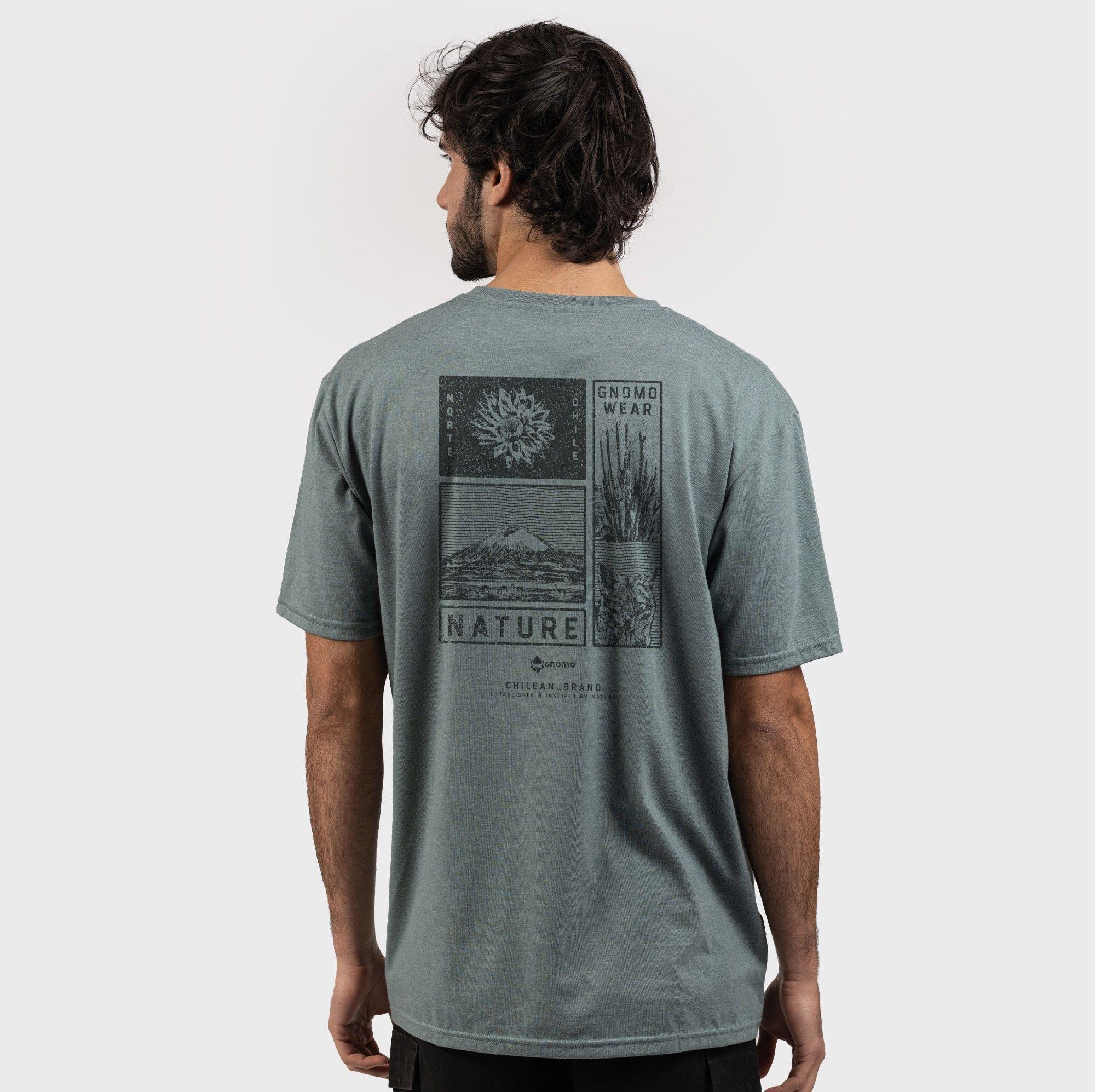 Polera Eco M-6 Hombre Indigo Gnomo-1