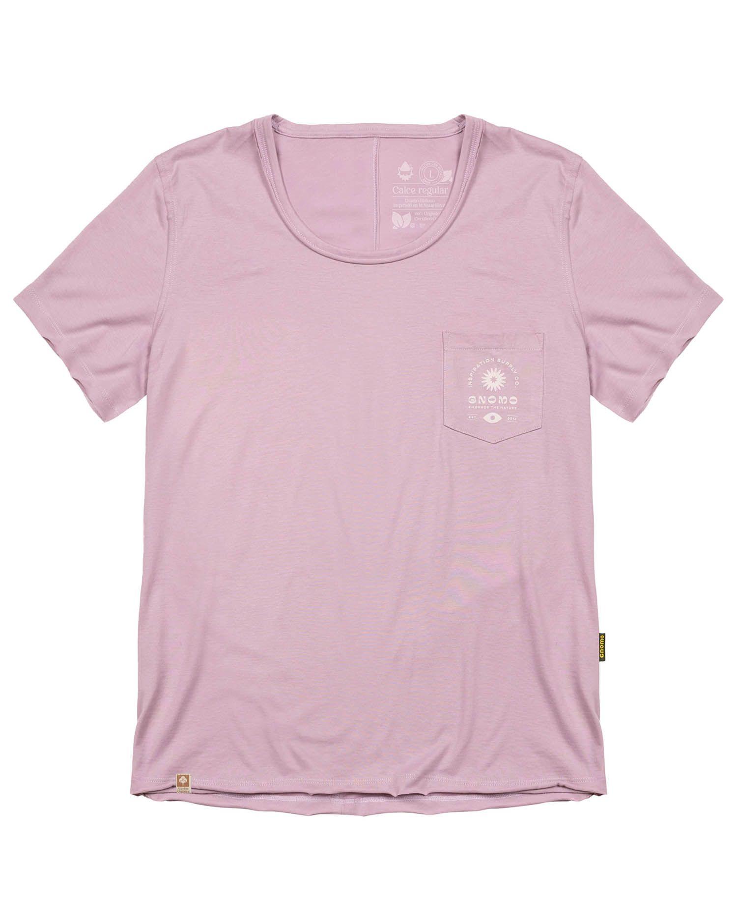 Polera Algodón Orgánico P-15 Mujer Lilac Gnomo-3