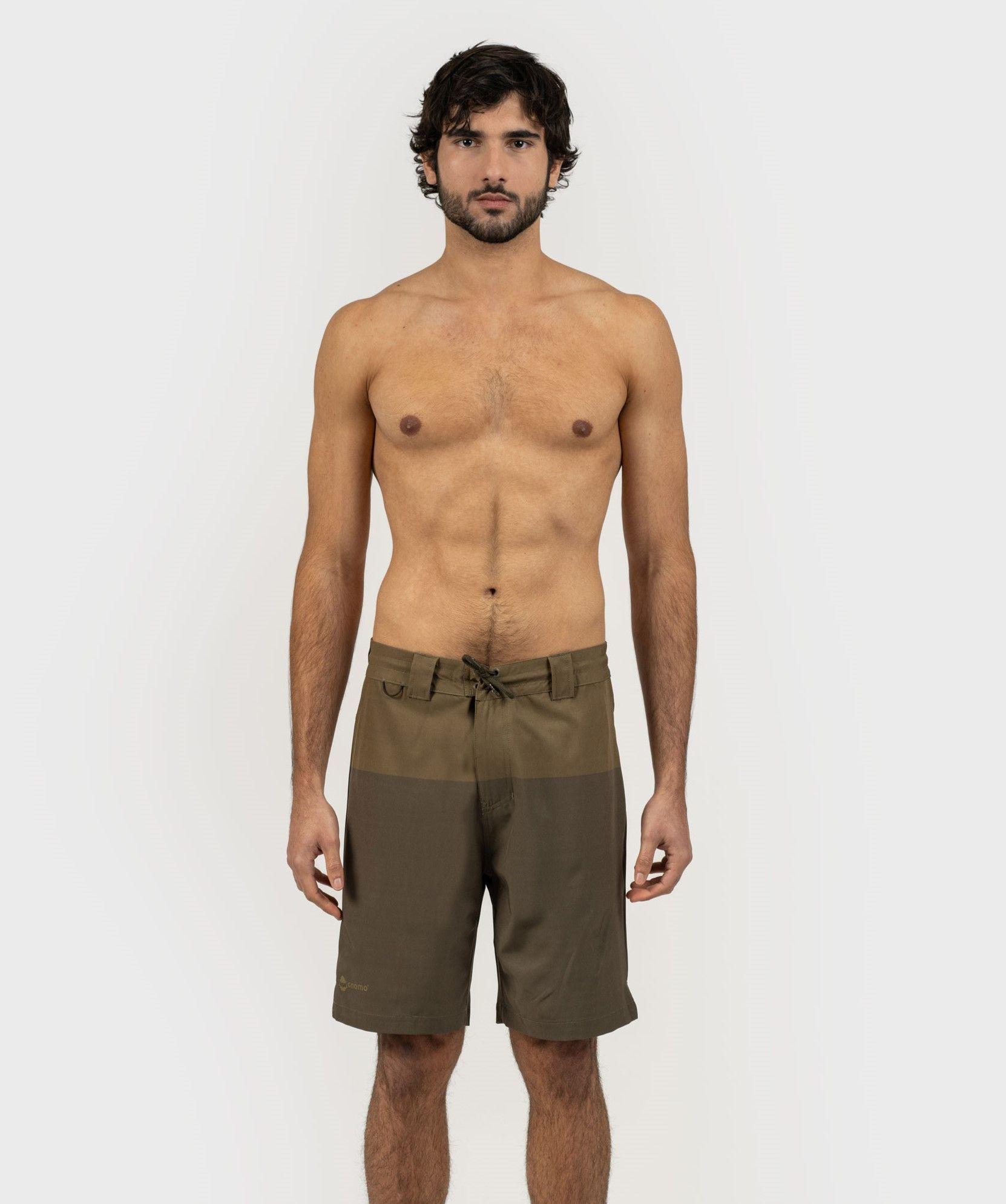 Traje de Baño Brankor Hombre Bitono OliveGreen Gnomo-0