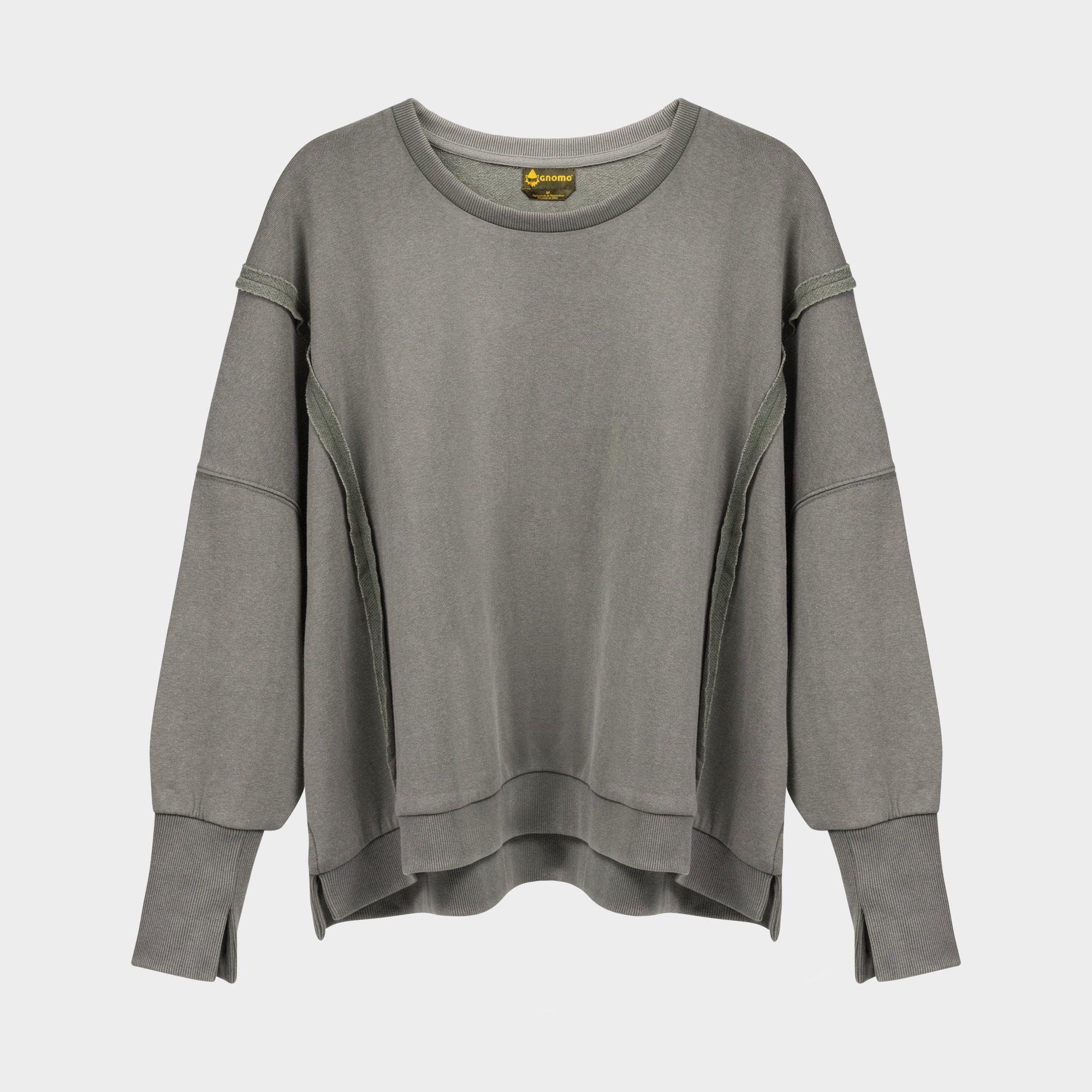 Poleron Zanfa Mujer Olive Green Gnomo-3