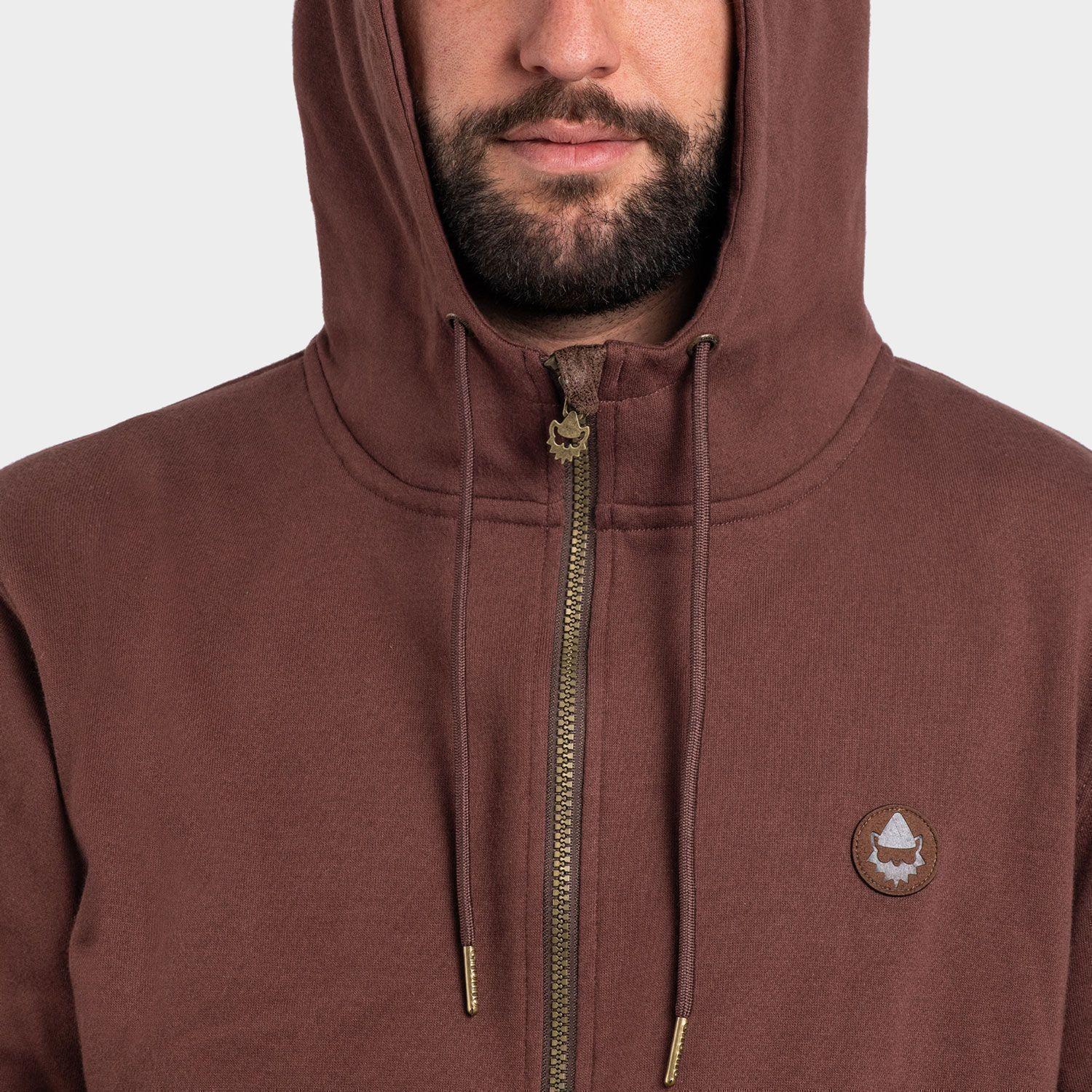 Poleron Hoodie Mamek Men Terracota Gnomo-2