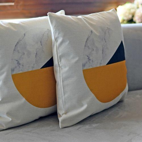 Fundas De Cojín Moon Crudo Set 2 Cuadrado 43x43cm Decoración-9