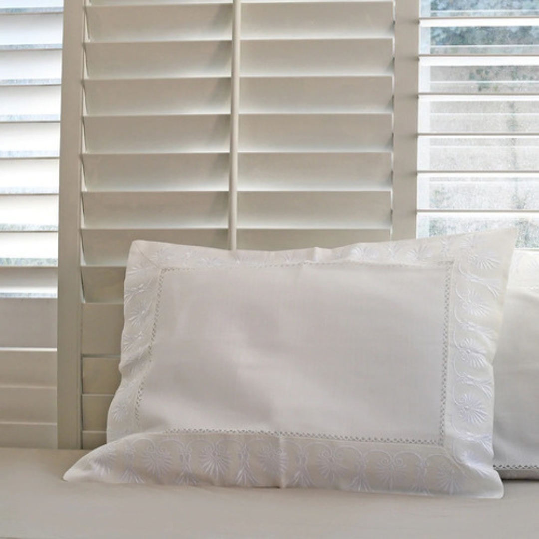 Fundas De Almohada Bianco Blanco Set 2 Rectangular 60x80 Cm-3