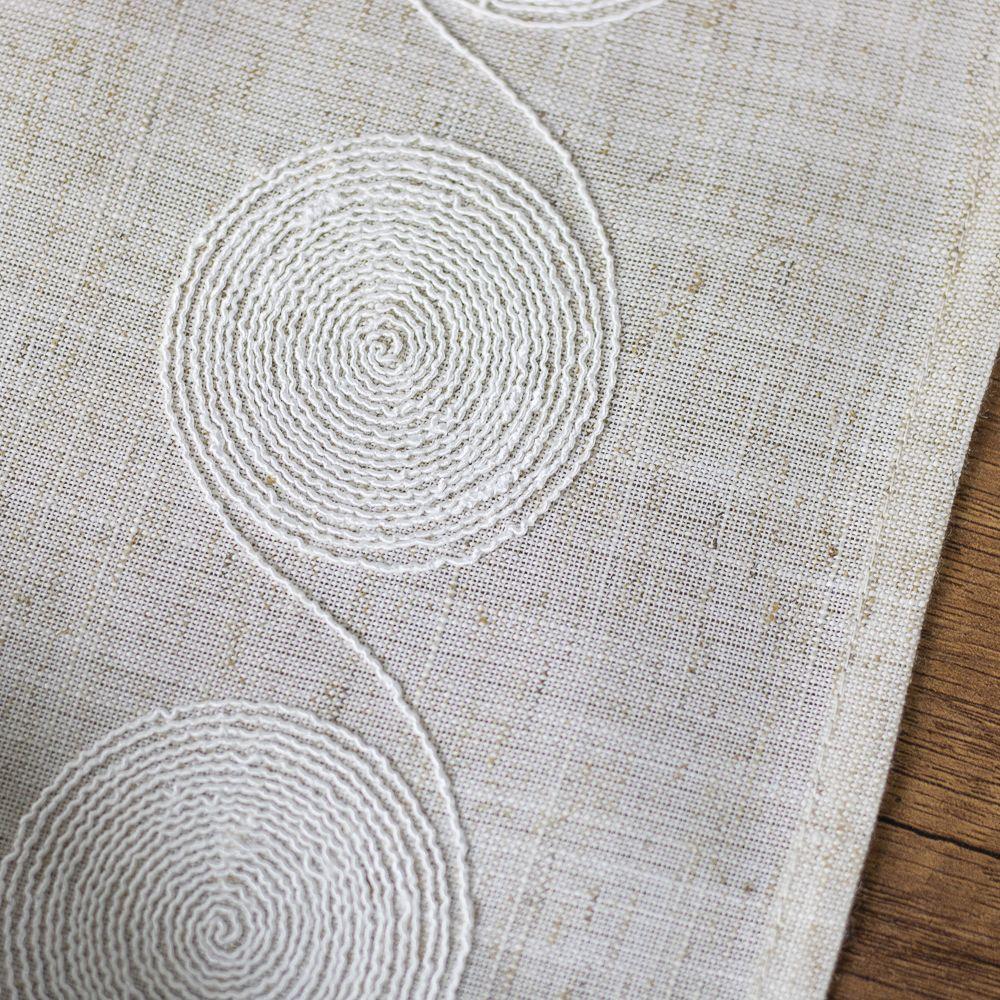 Camino de Mesa Circle Lino 40x180 cm Navidad Lino-5
