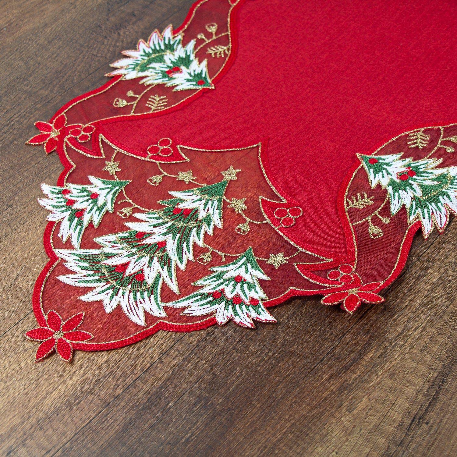 Camino de Mesa Árbol de Navidad 40x85 cm-3