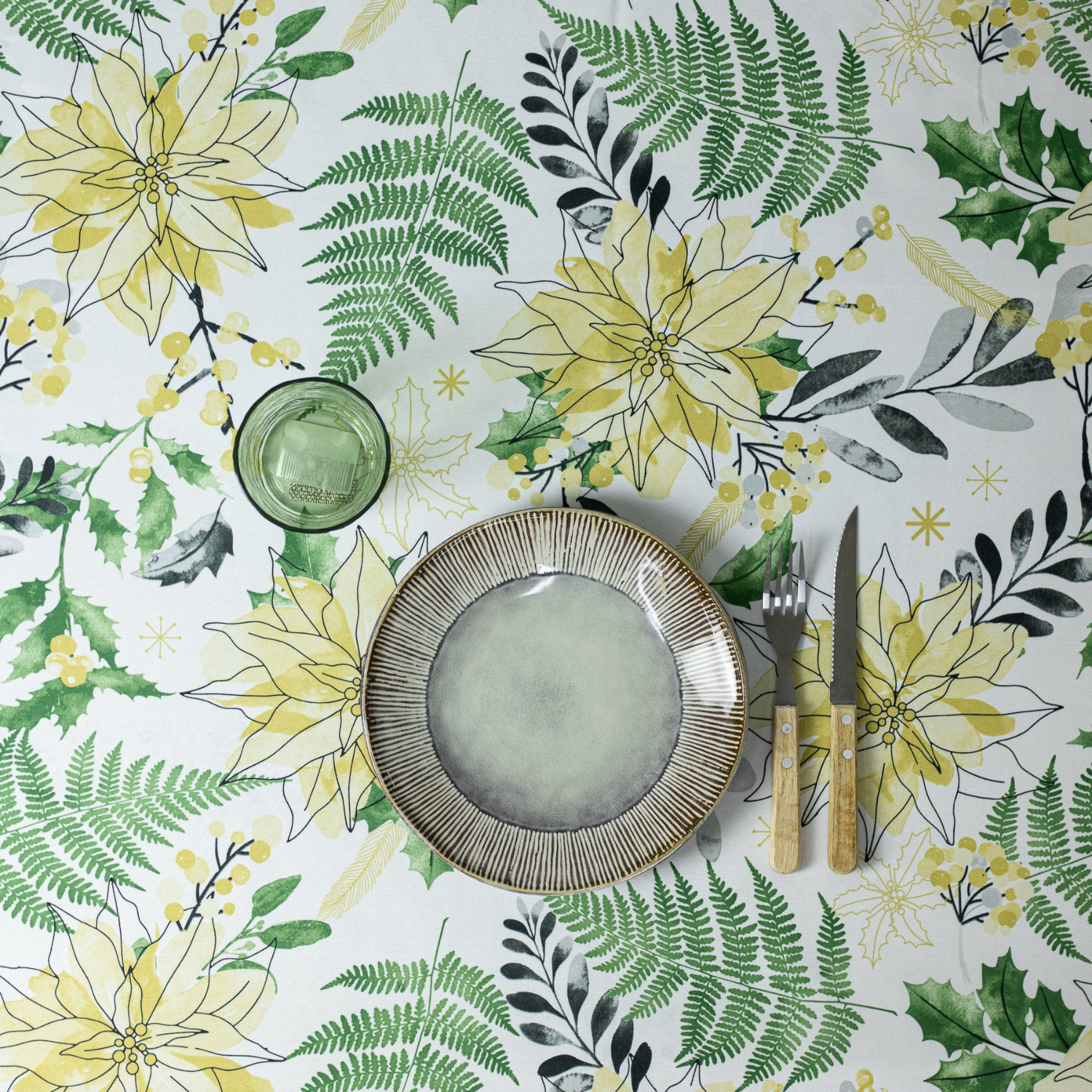 Mantel Antimanchas Otoñal 150x230 cm-1