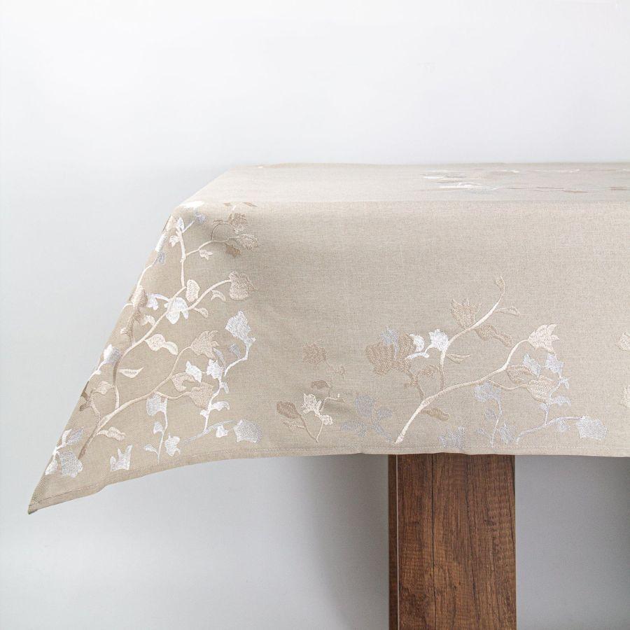 Mantel de Mesa Carmen Beige Rectangular 150x230cm-1