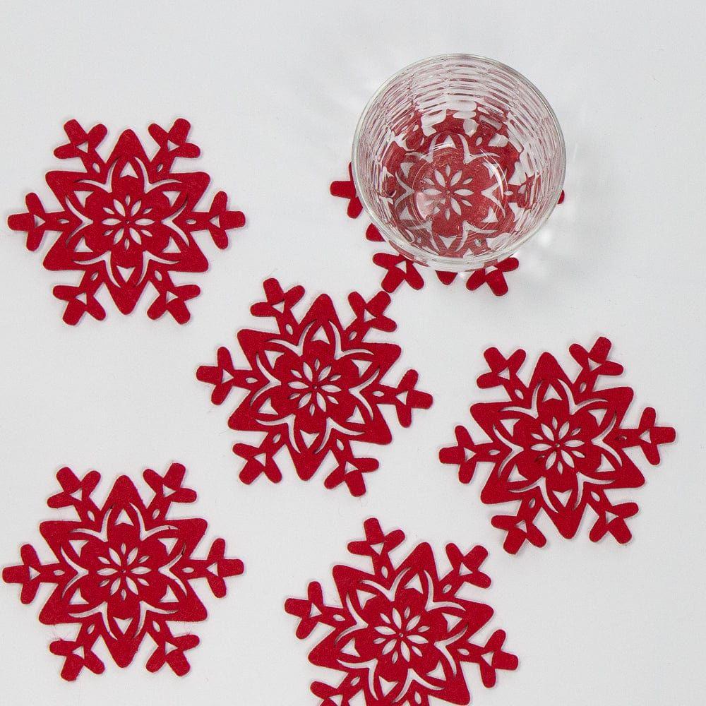 Porta Vaso Set 6 navideñ 10x10 cm Navidad Decoración-4