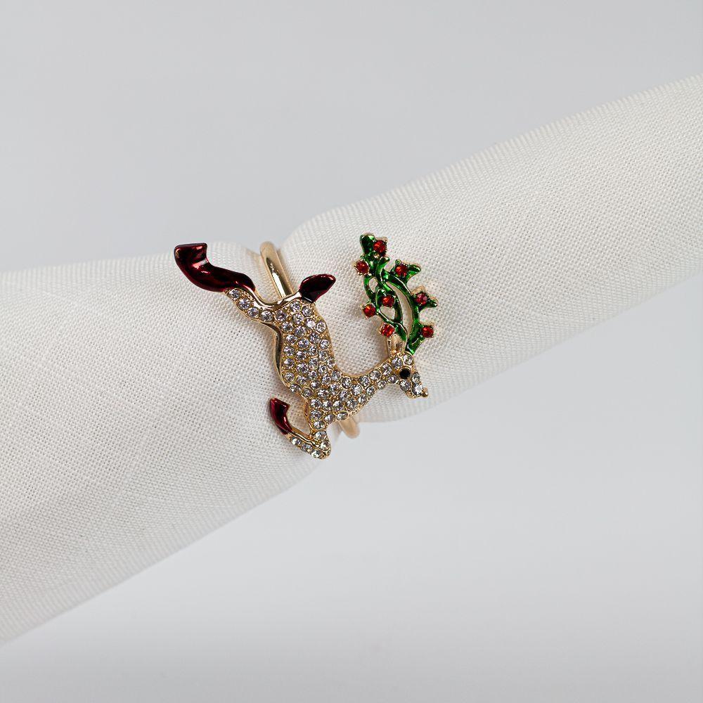 Set 6x Porta Servilleta Surtido Navidad  -8