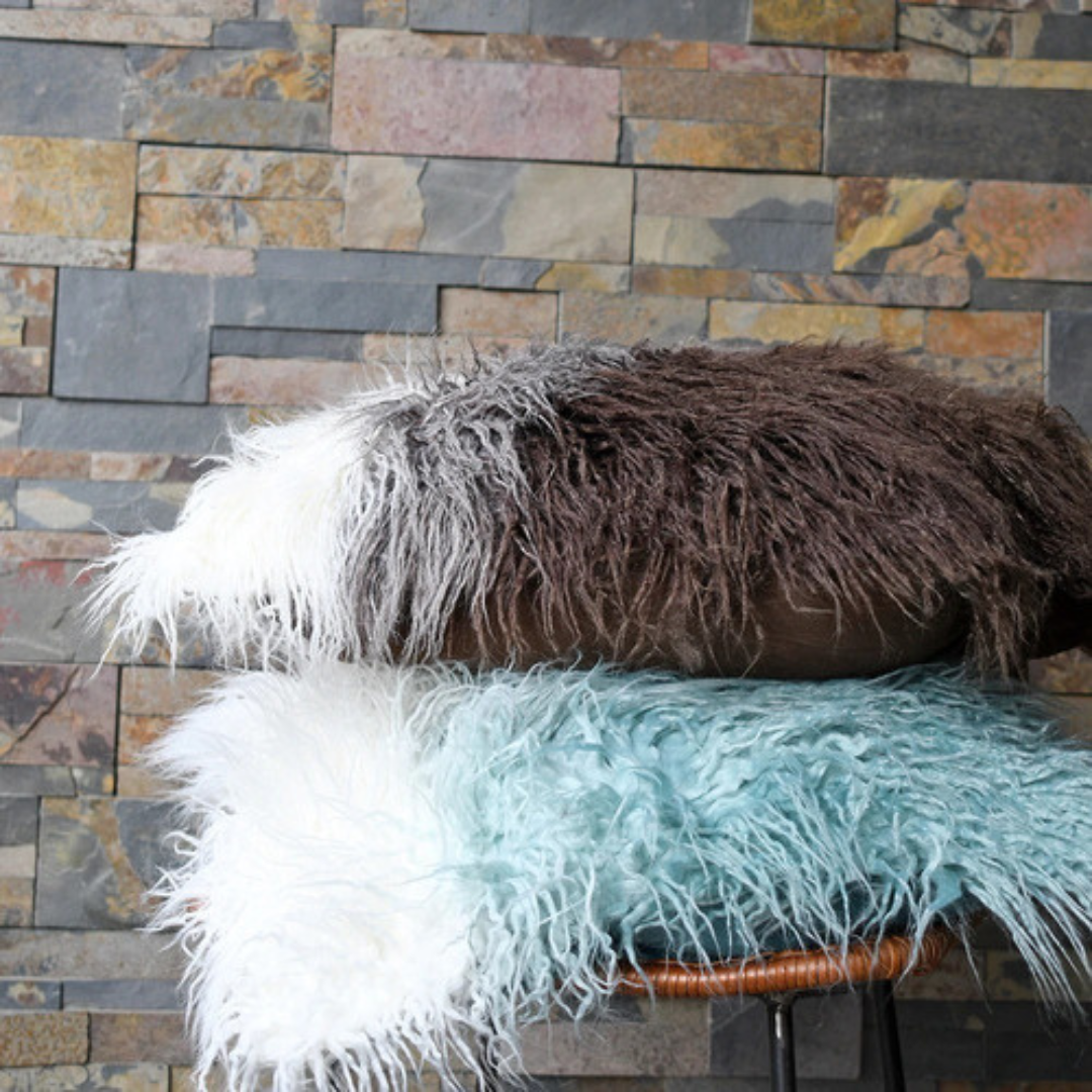 Fundas De Cojín Calipso Furry Chic Set 2 45x45cm-2