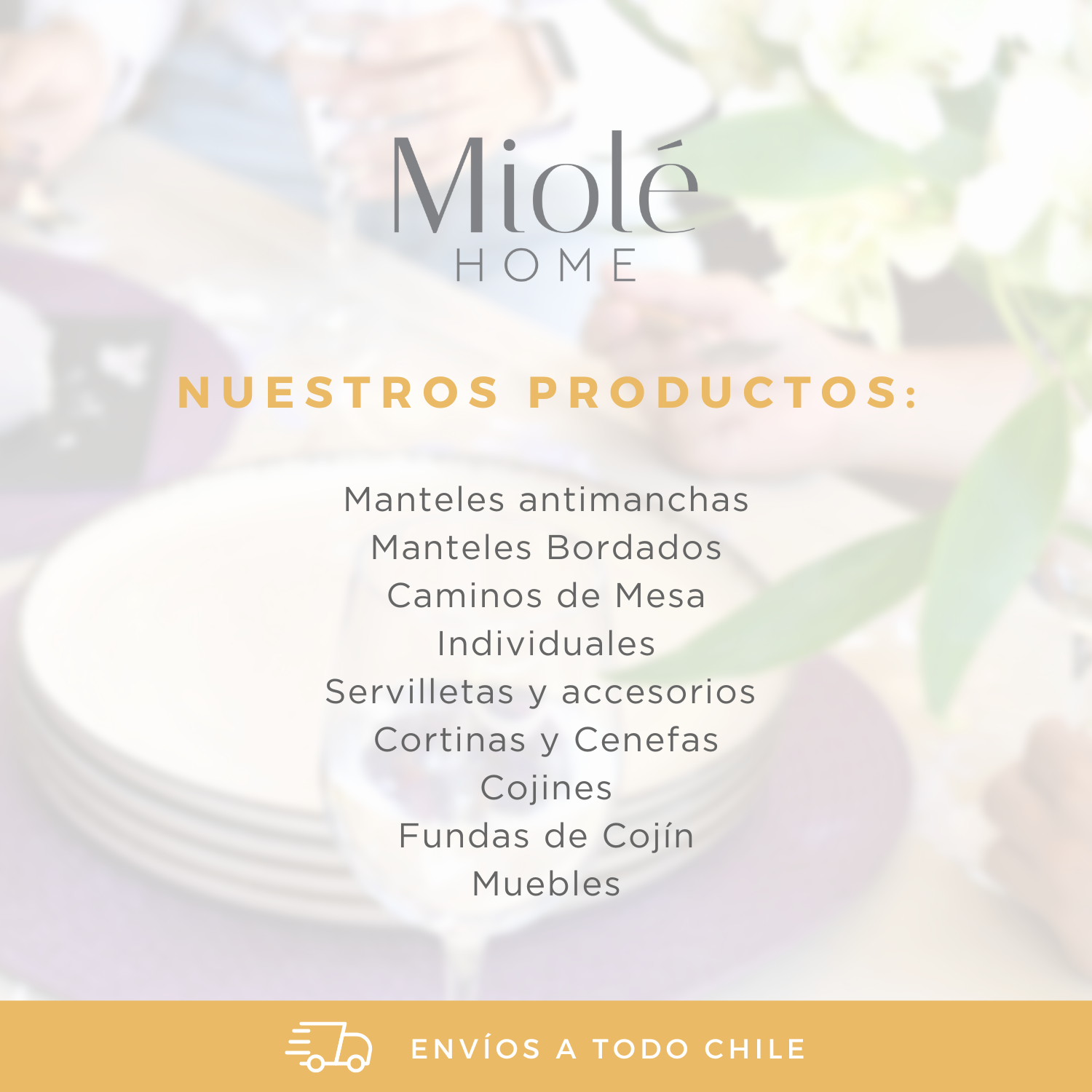 Camino De Mesa Rectangular Blanco Circle Lino Gris 35x176cm-8