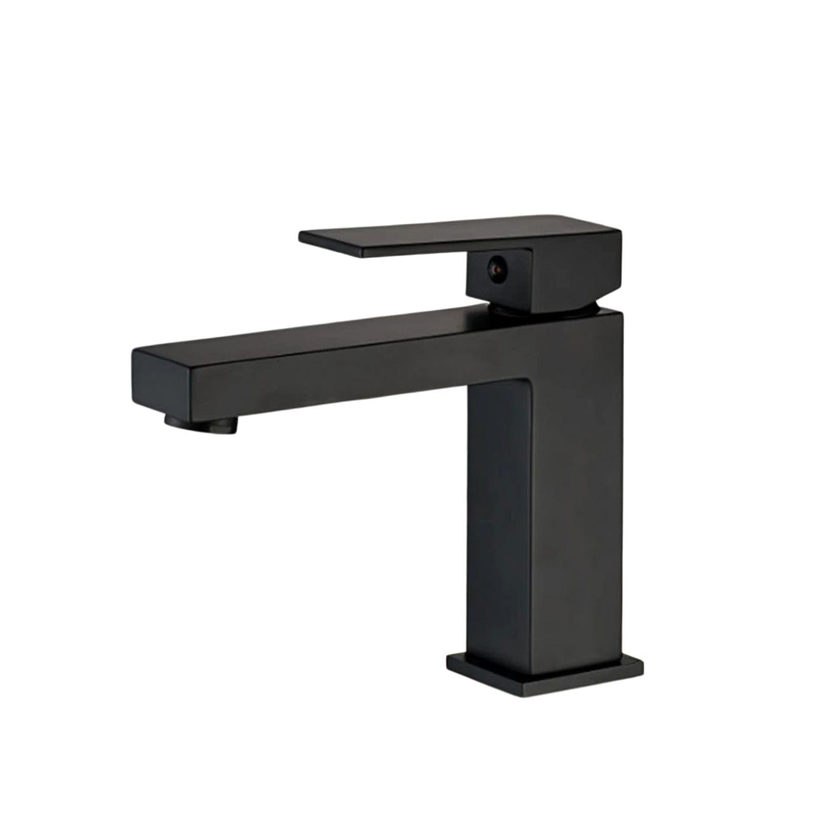 Llave Monomando Lavamanos Matte Black FK-0