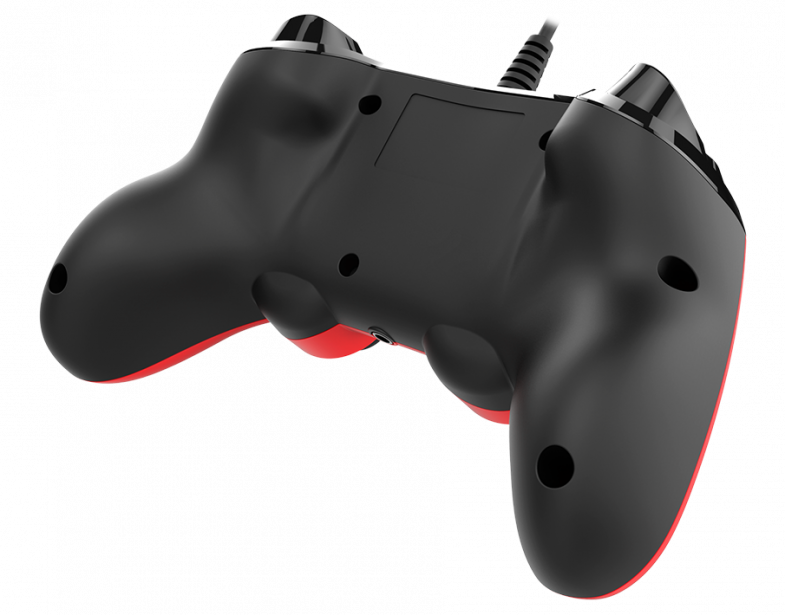 Joystick Wired Compact Controller PS4 Rojo y negro-4