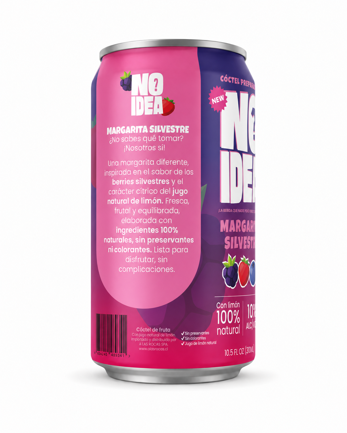 Coctel NO IDEA Margarita Silvestre 310ml x4-1