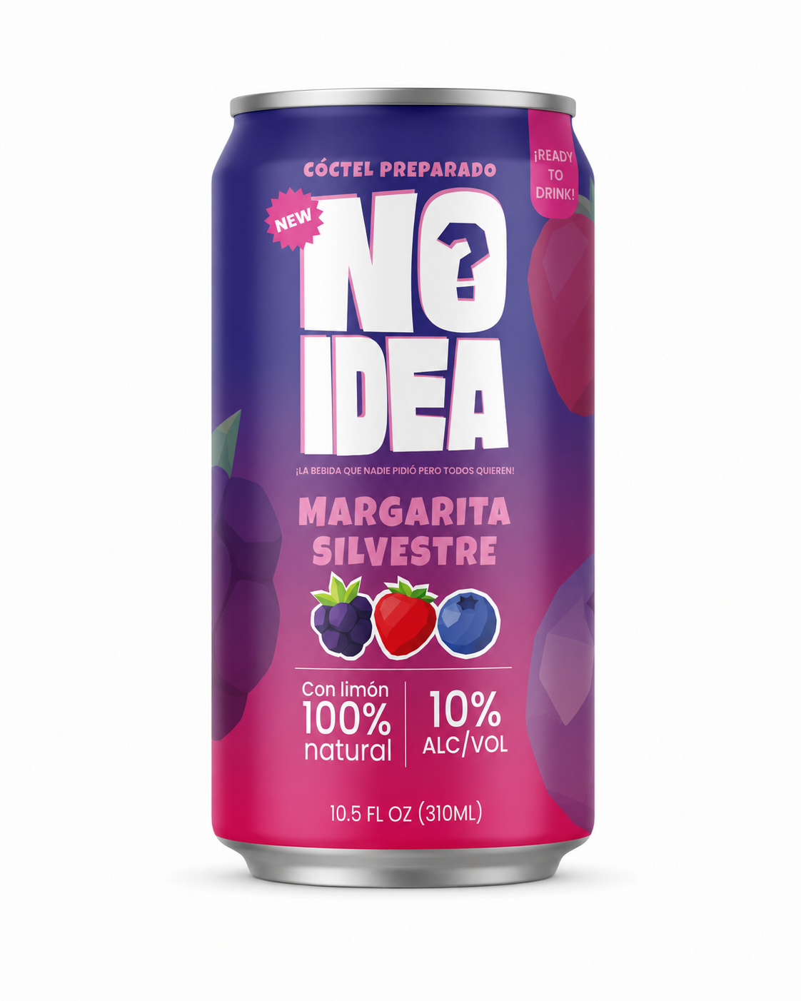 Coctel NO IDEA Margarita Silvestre 310ml x4-2