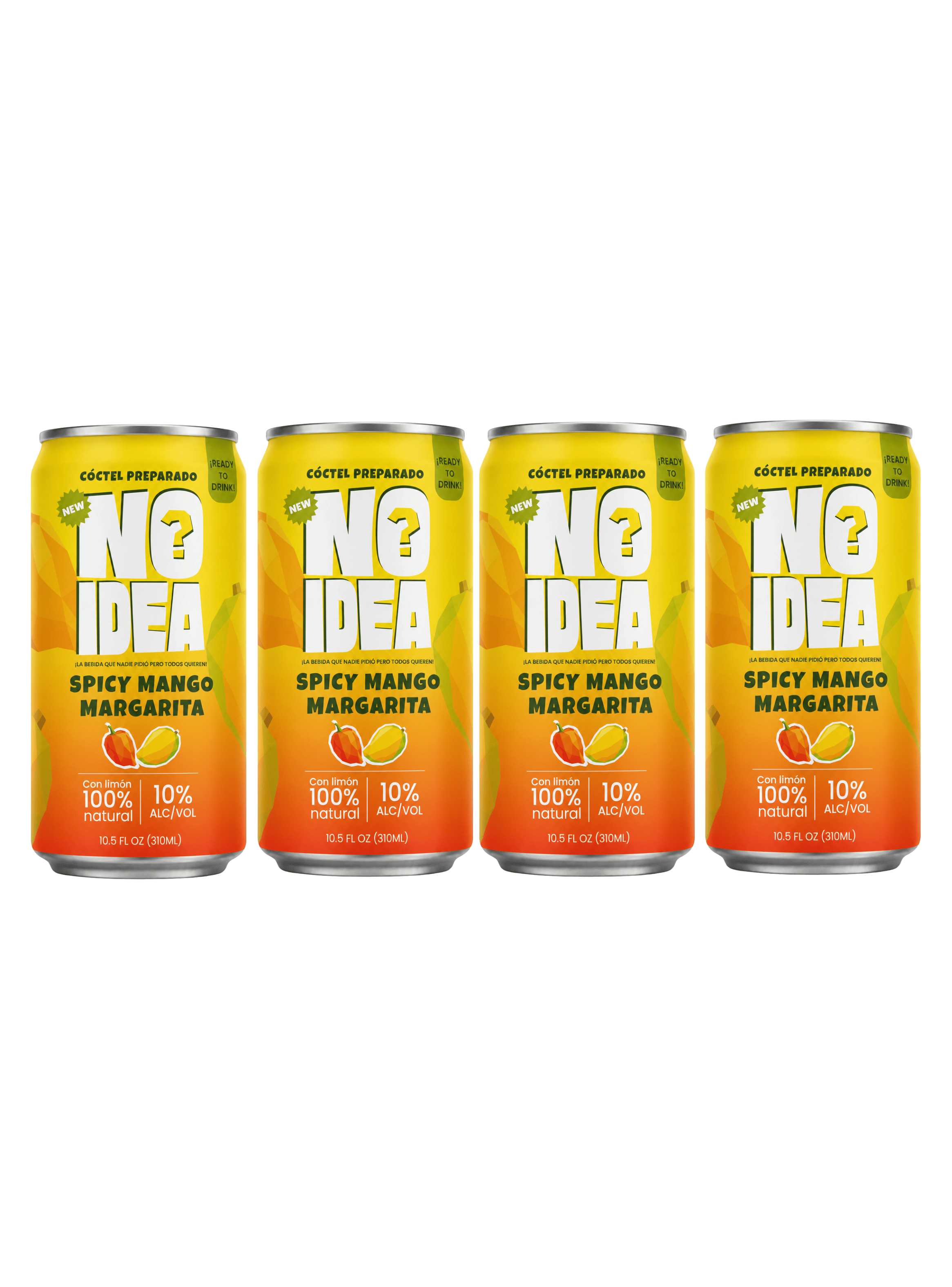 Coctel NO IDEA Spicy Mango Margarita 310ml x4-0