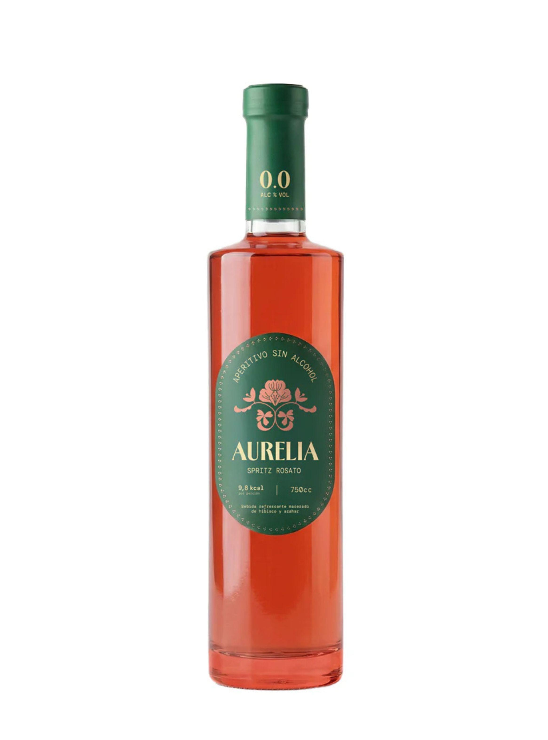 Aperitivo Sin Alcohol Aurelia Spritz Rosato 750cc-0
