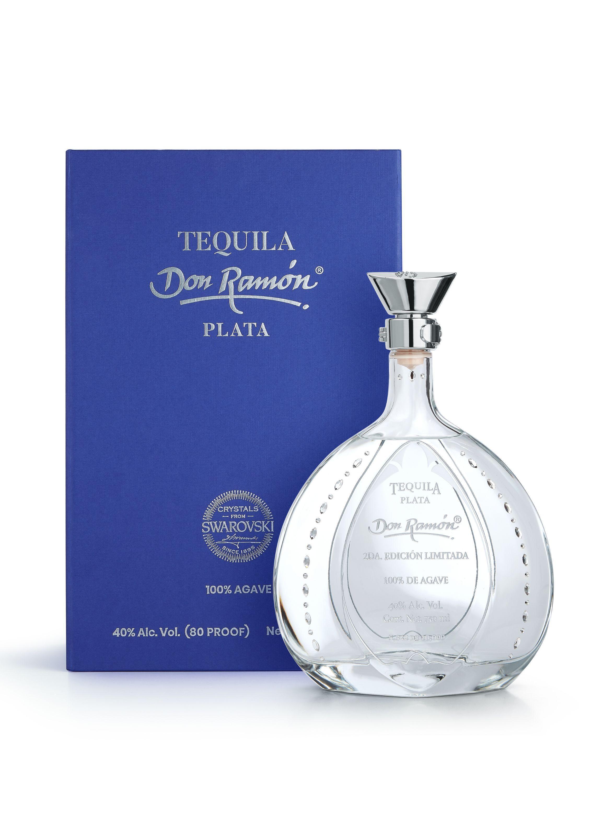 Tequila Don Ram n Edici n Especial Swarovski Plata-0