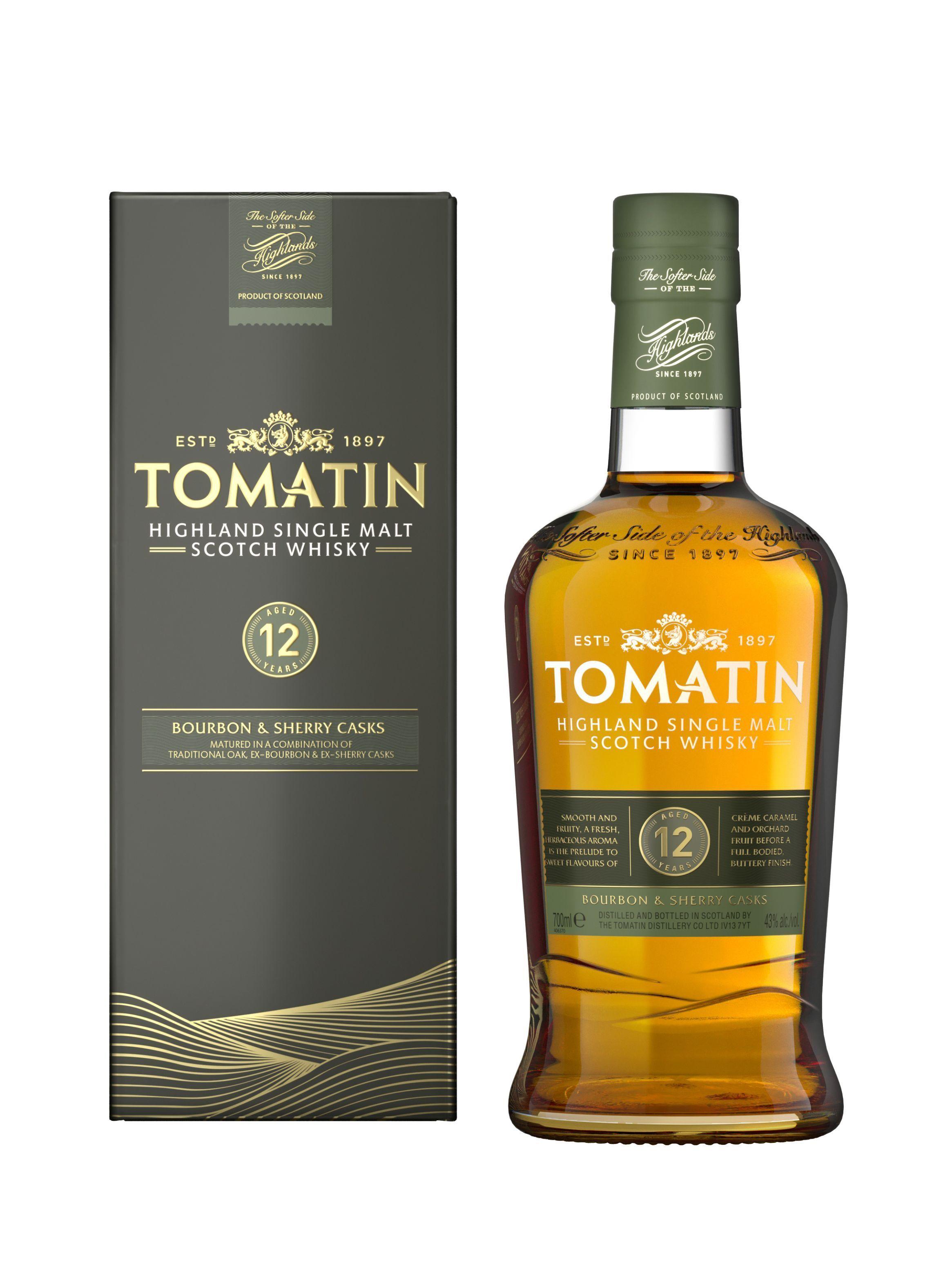 Whisky Tomatin Single Malt 12 Años 750ml-0