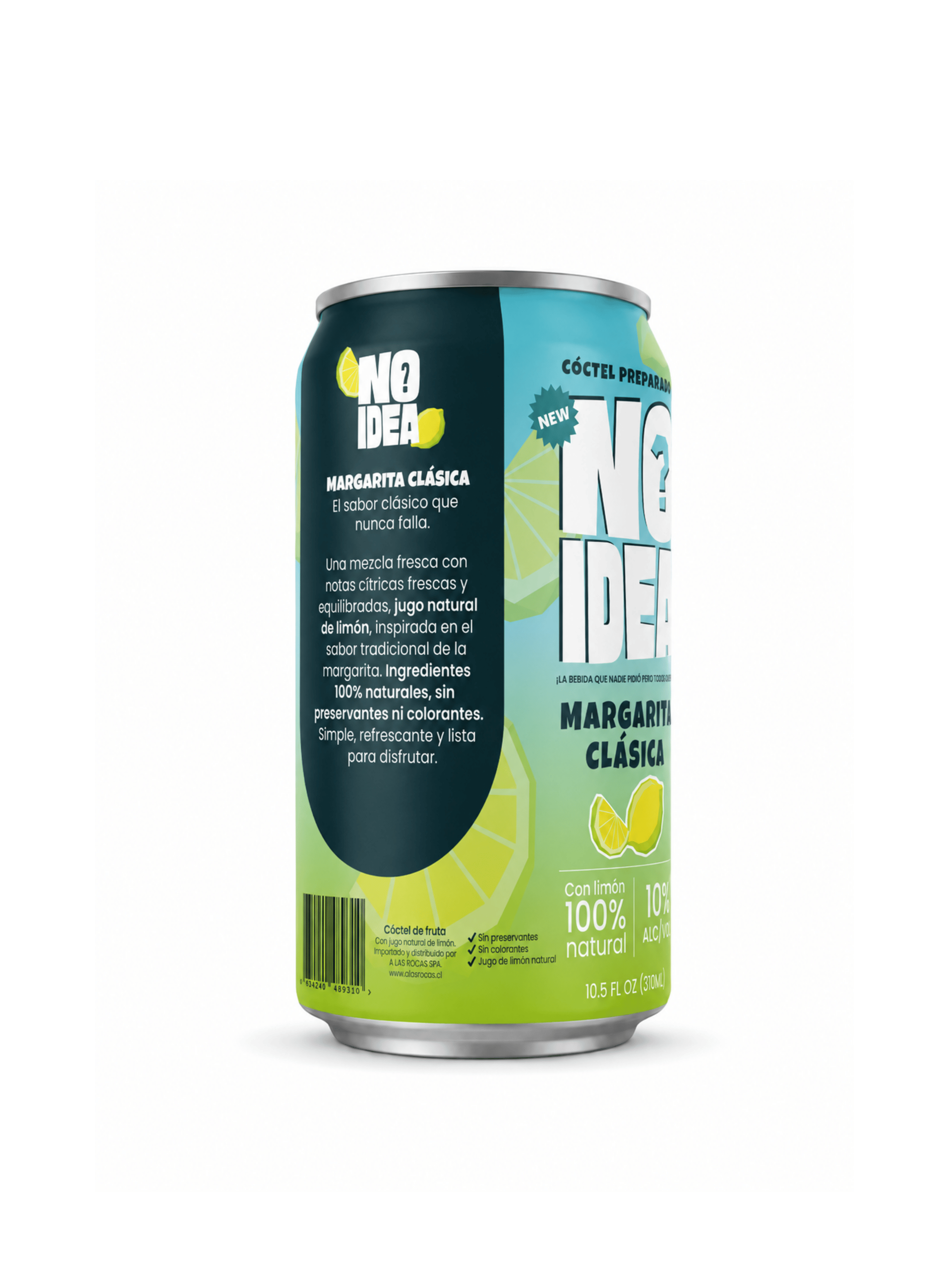 Coctel NO IDEA Margarita Clasica 310ml x4-1