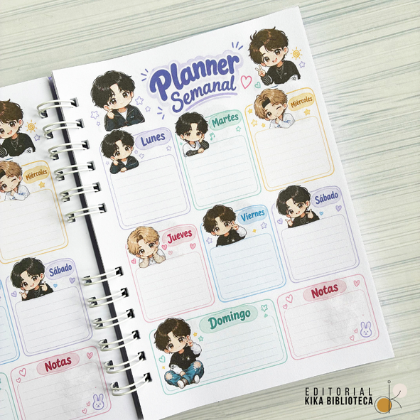 Planner Anual BTS 2027 20208-4