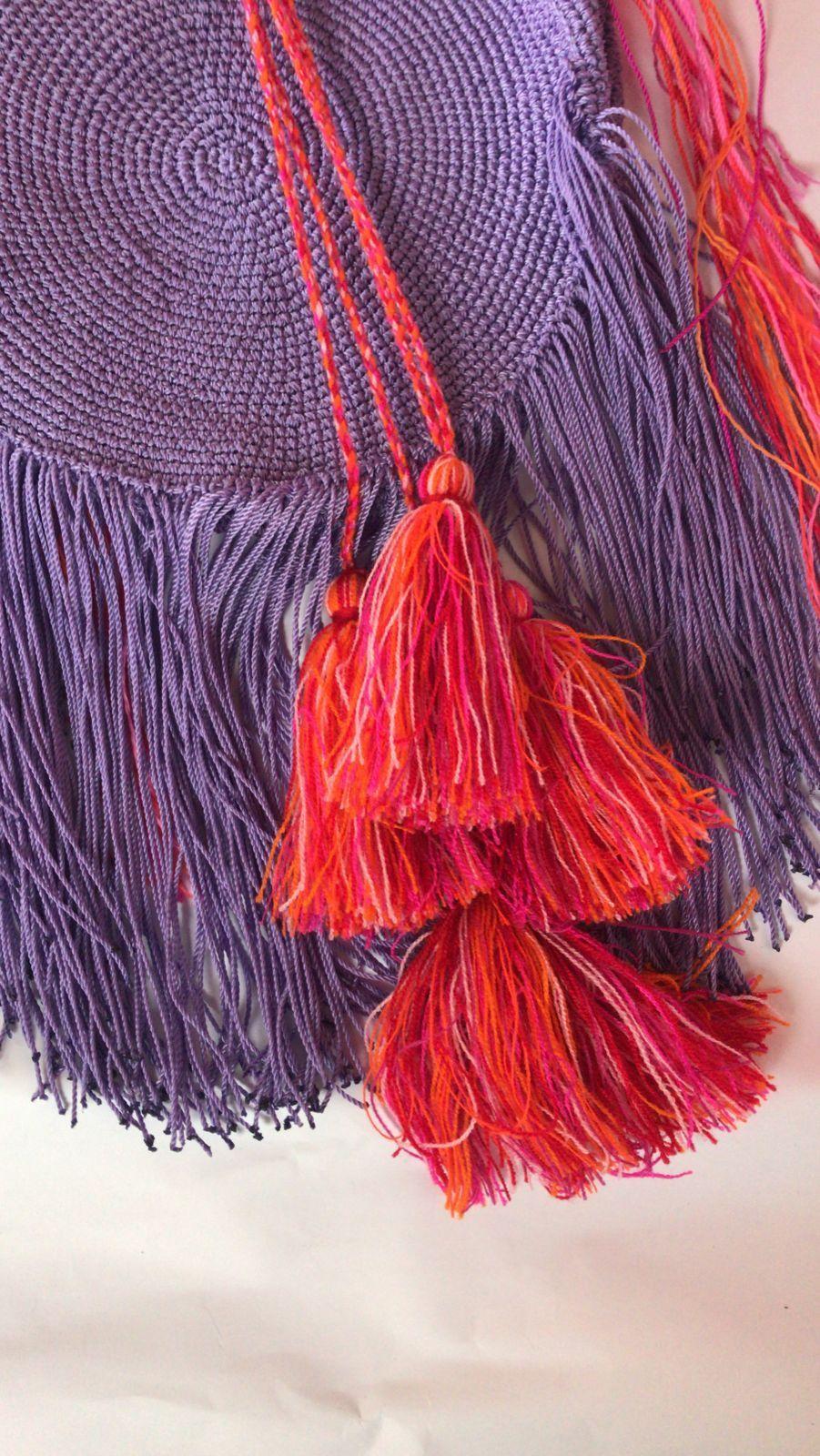 Bolso wayuu confeccionado a mano en México-1