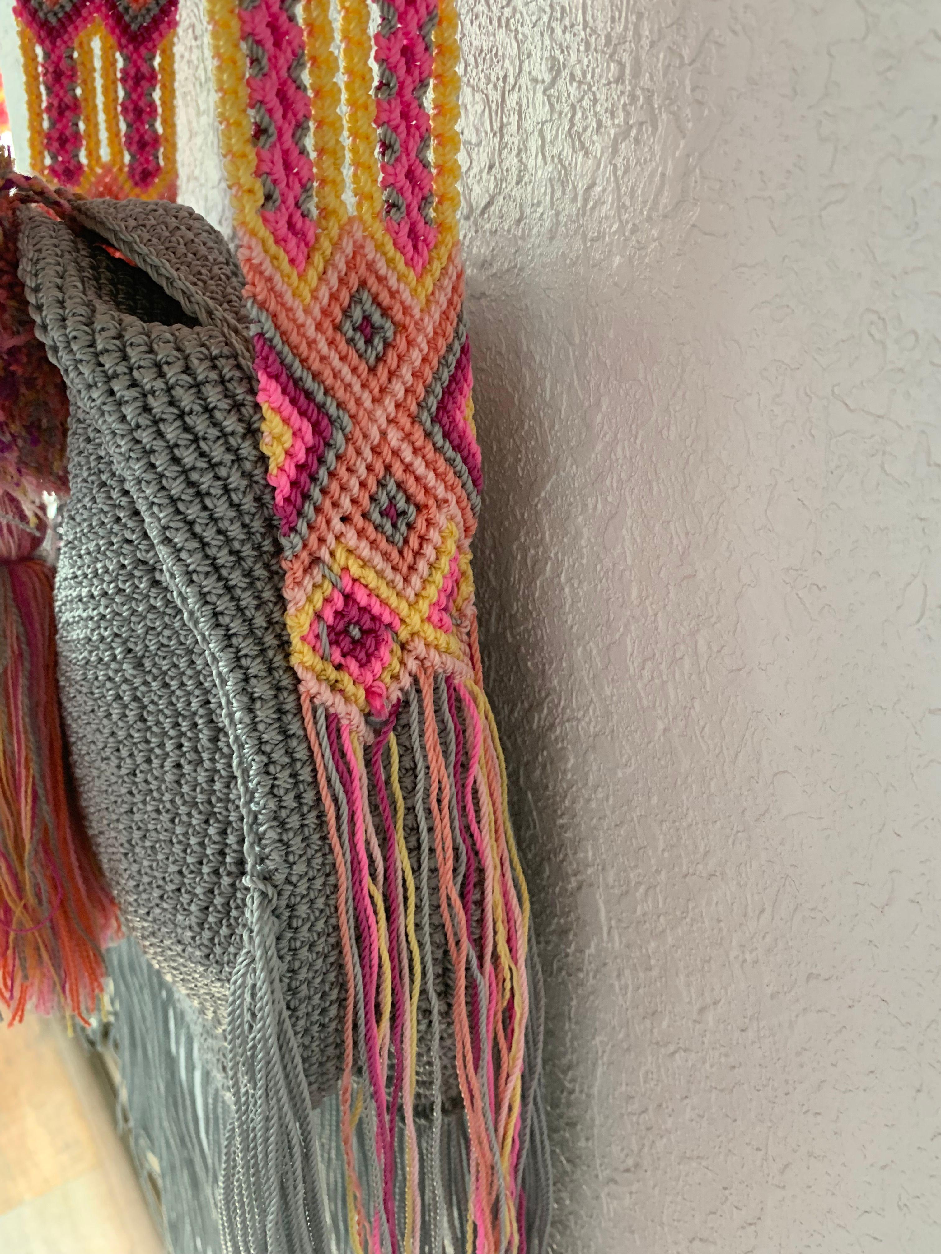 BOLSO MEXICANO WAGUU TEJIDO Y FLECOS-1